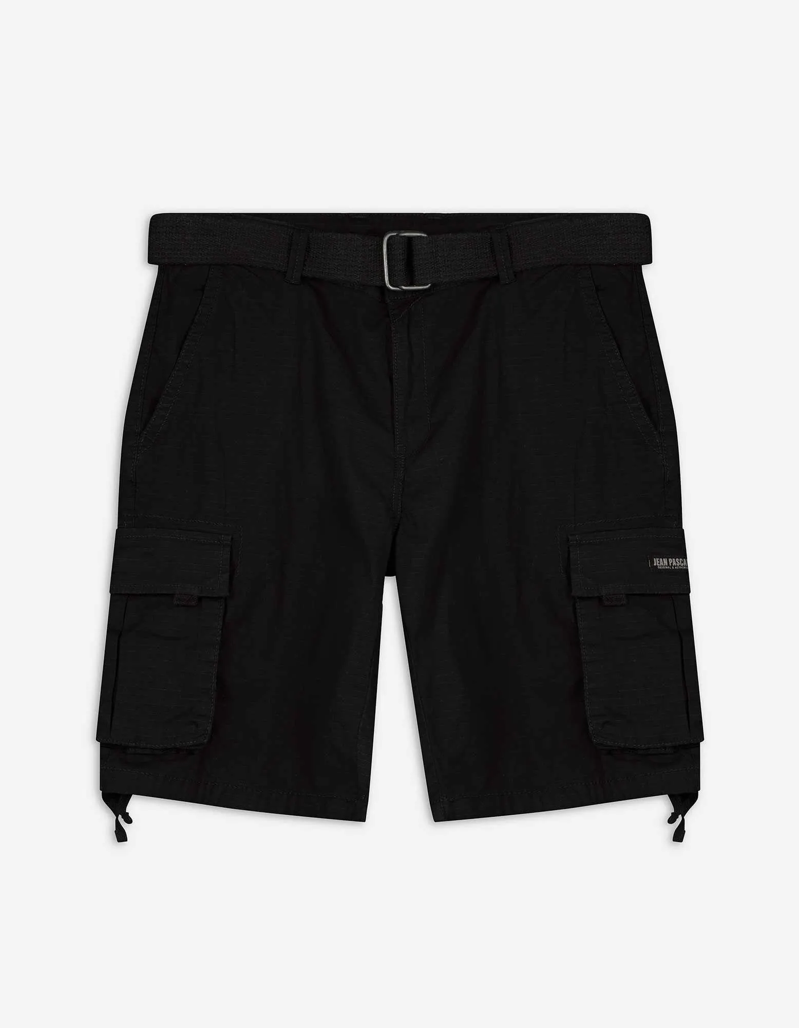Pantaloncini cargo - Cintura - nero
