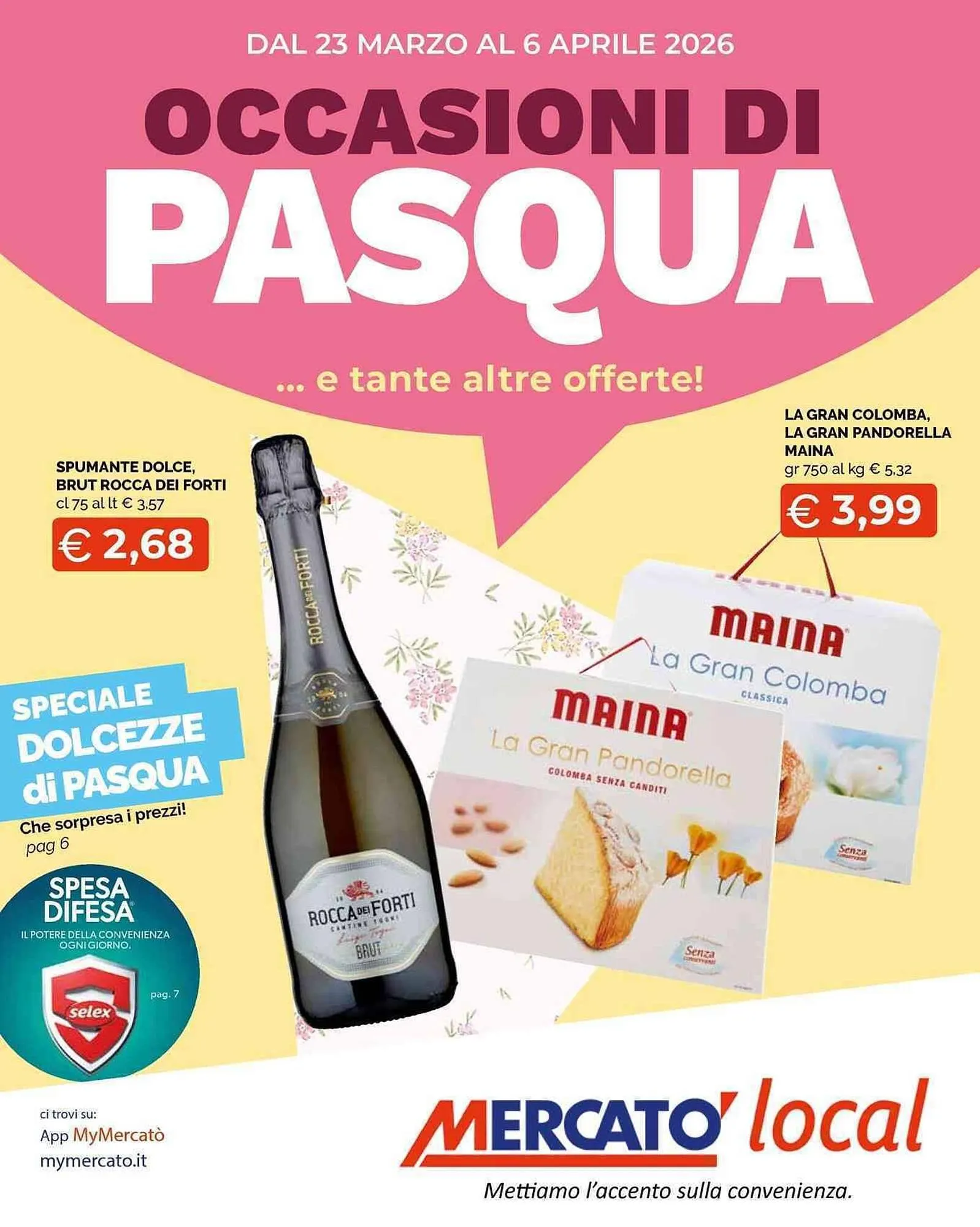 Volantino Mercatò Local da 23 marzo a 6 aprile di 2026 - Pagina del volantino 1