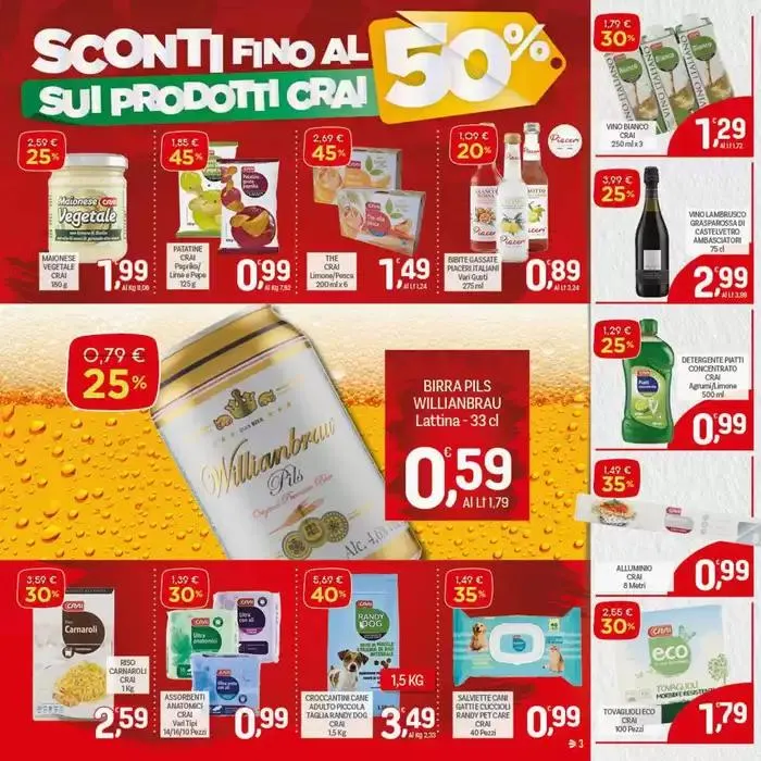 Sconti fino al 50% da 22 aprile a 1 maggio di 2025 - Pagina del volantino 3