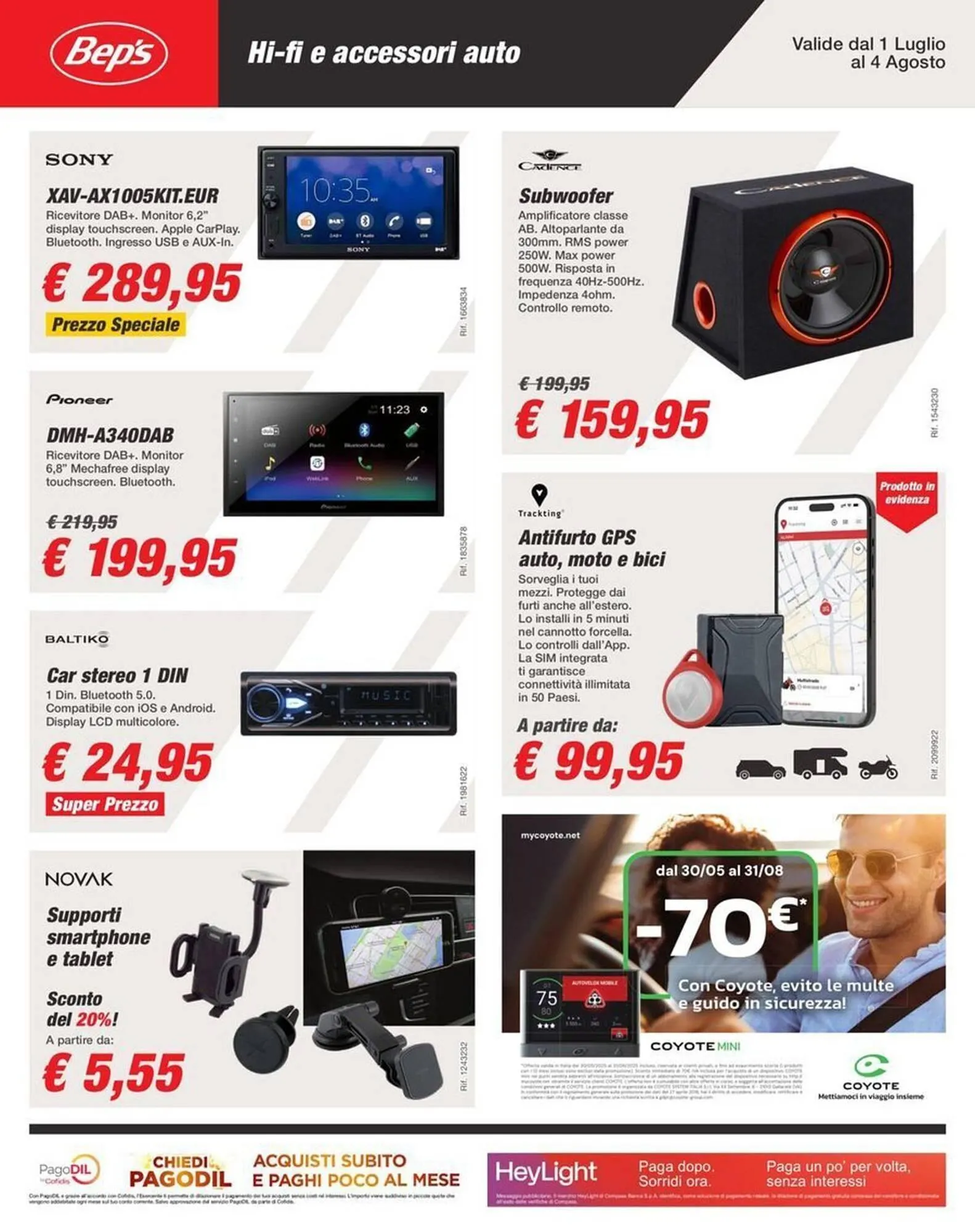 Volantino Bep's da 1 luglio a 4 agosto di 2025 - Pagina del volantino 8