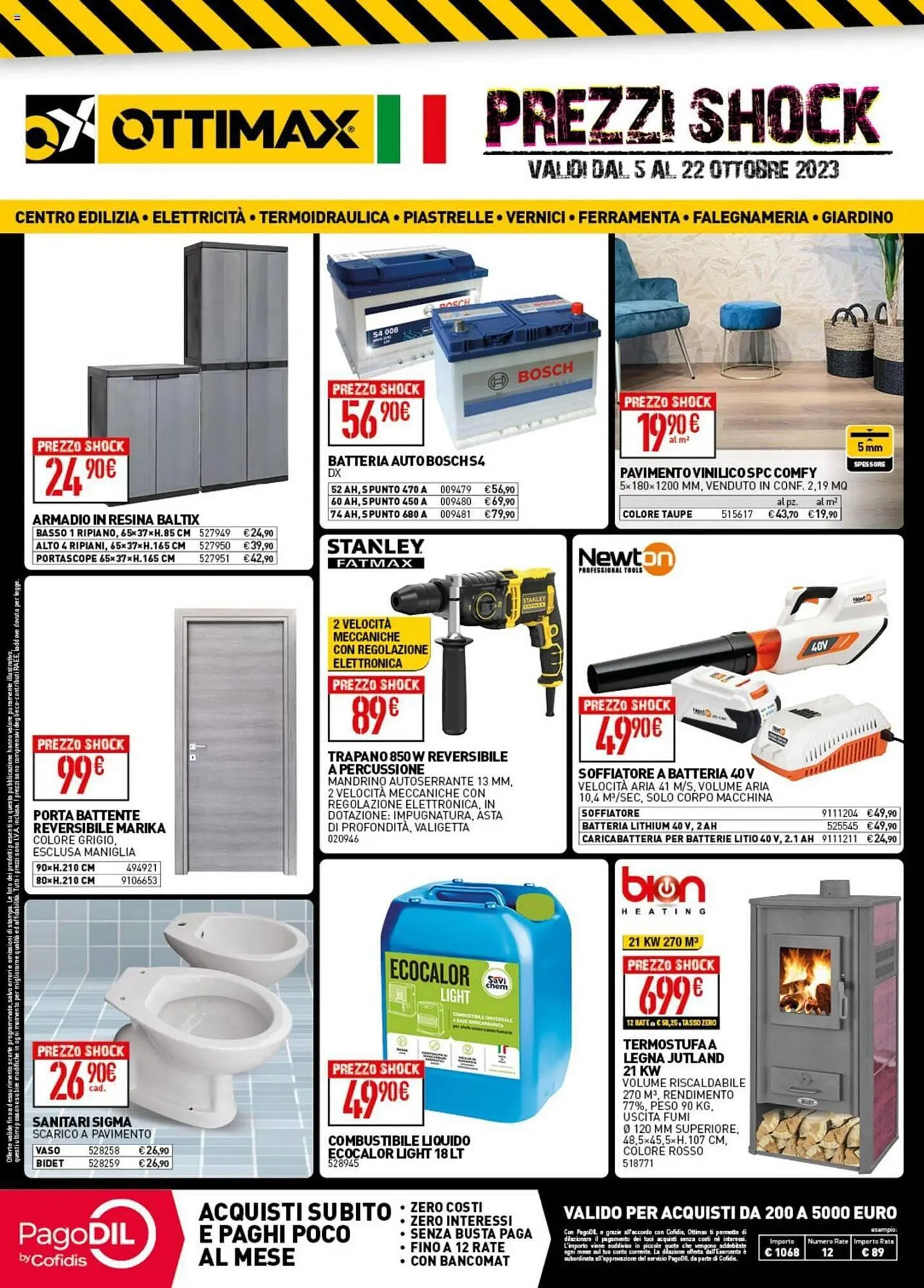 Volantino Ottimax da 5 ottobre a 22 ottobre di 2023 - Pagina del volantino 1