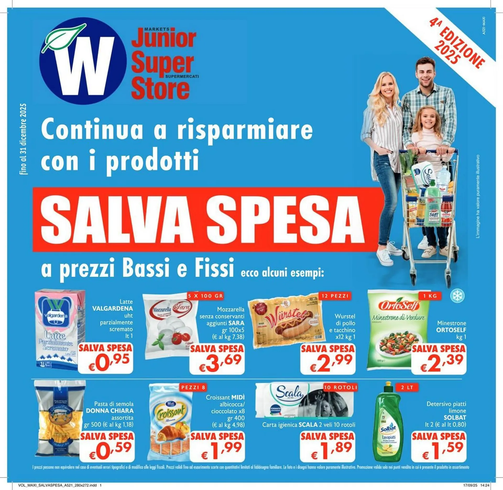 Volantino SuperW da 16 ottobre a 31 dicembre di 2025 - Pagina del volantino 1