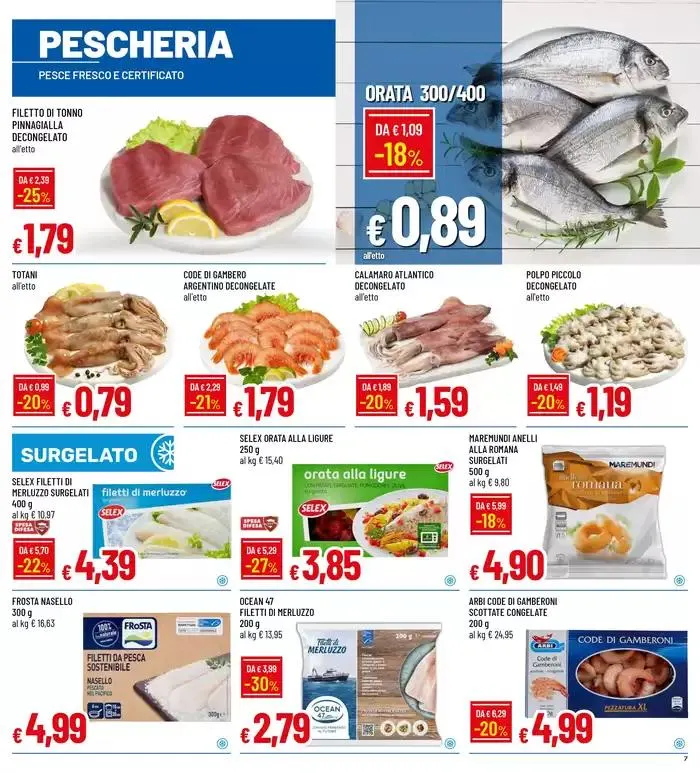 Grandi sconti grandi formati da 5 maggio a 14 maggio di 2025 - Pagina del volantino 7