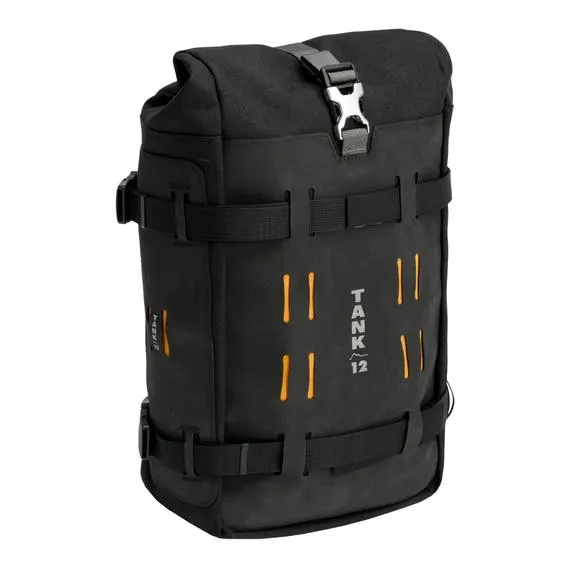 Borsa da moto Tank T12 - 12 litri Nero