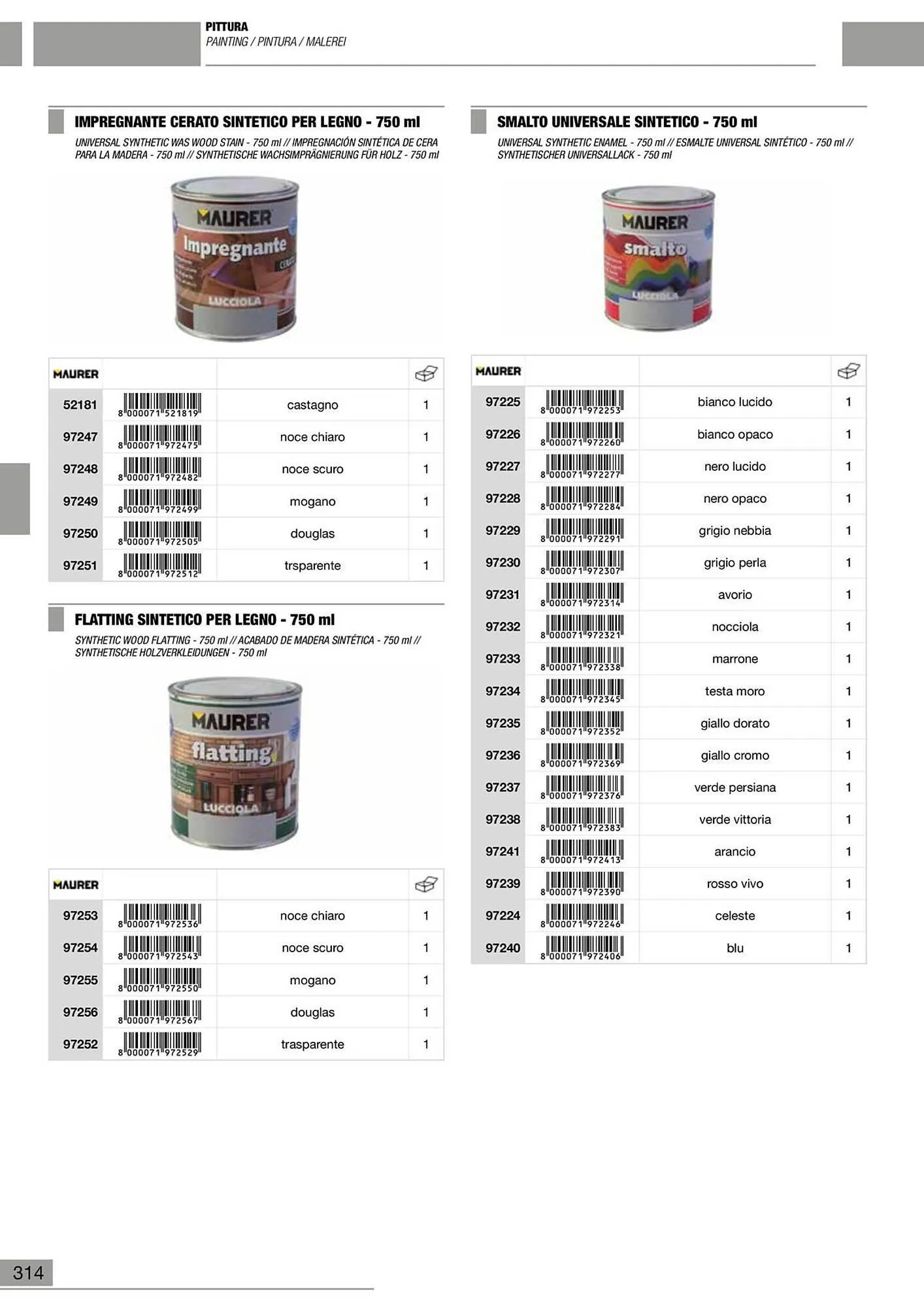 Volantino Maurer da 10 gennaio a 30 giugno di 2024 - Pagina del volantino 315