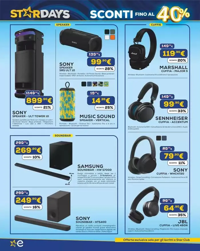 StarDays -40% da 17 aprile a 7 maggio di 2025 - Pagina del volantino 14