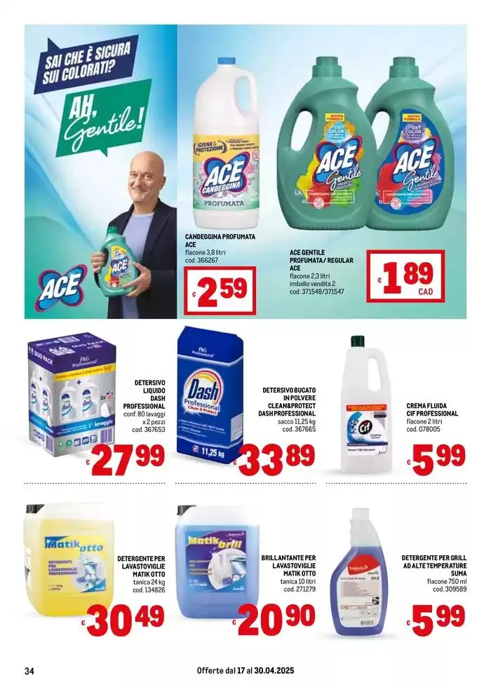 Offerte per Te -Area 6 da 22 aprile a 30 aprile di 2025 - Pagina del volantino 34