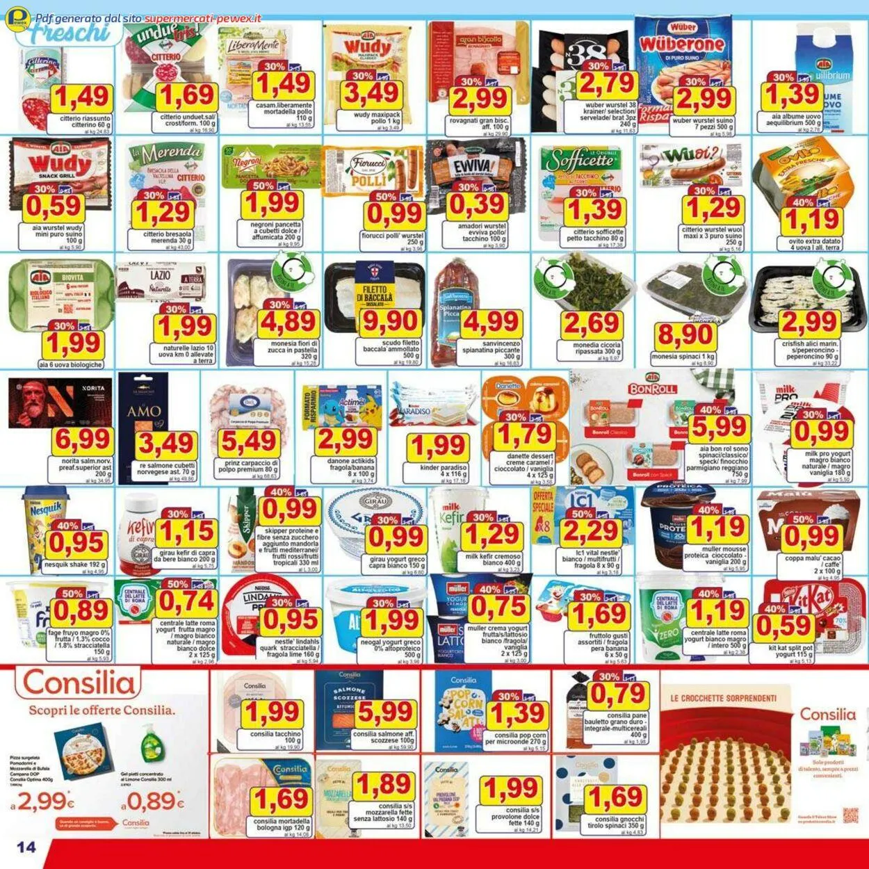 Pewex Volantino attuale da 10 dicembre a 24 dicembre di 2024 - Pagina del volantino 14