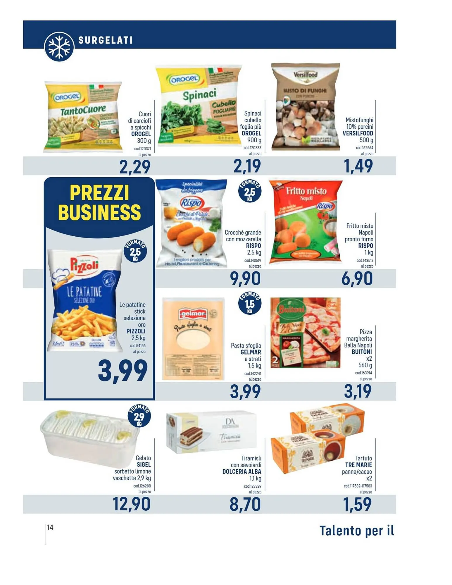 Volantino Talento Professional Store da 26 febbraio a 10 marzo di 2024 - Pagina del volantino 14