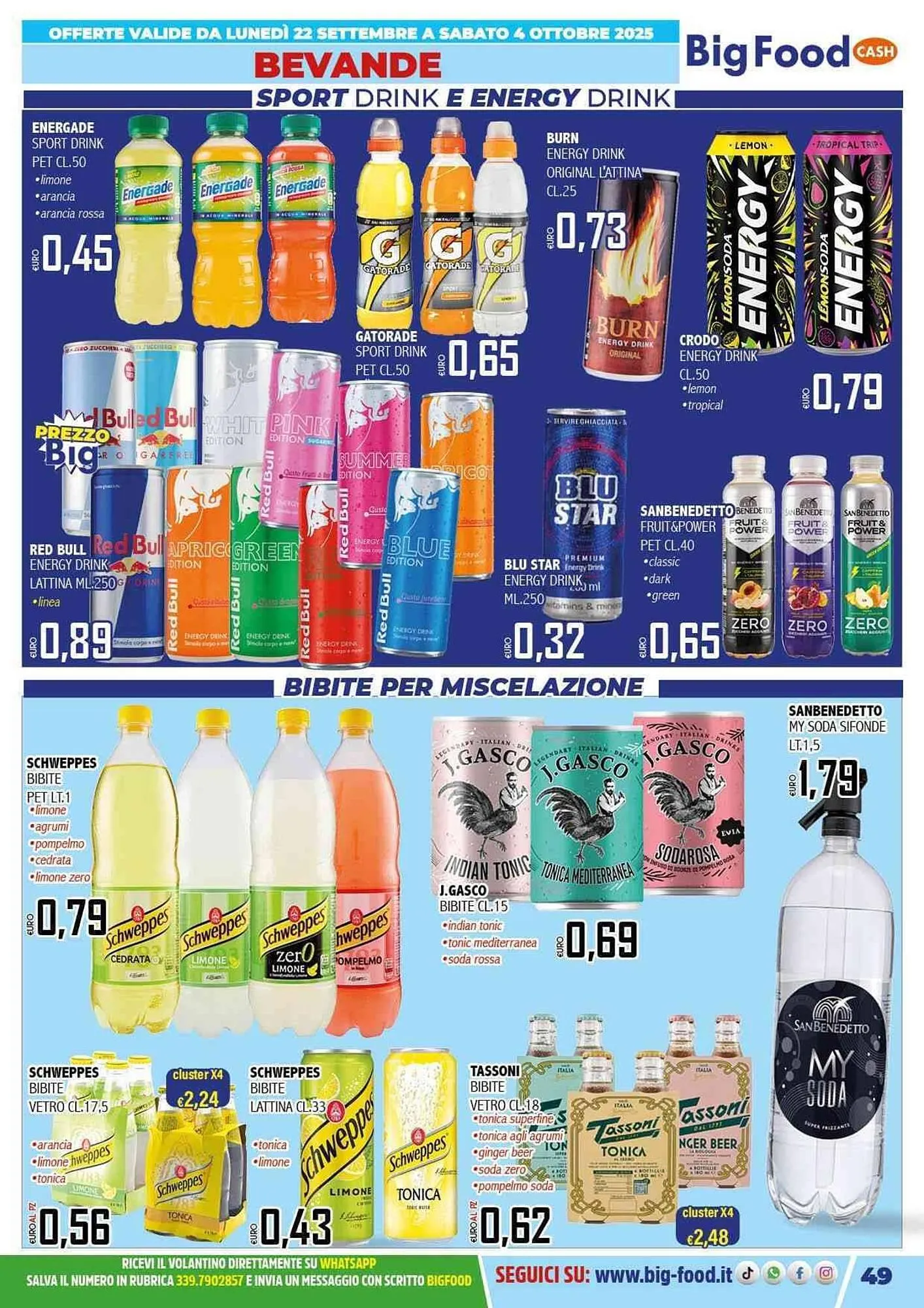 Volantino Big Food da 22 settembre a 4 ottobre di 2025 - Pagina del volantino 49