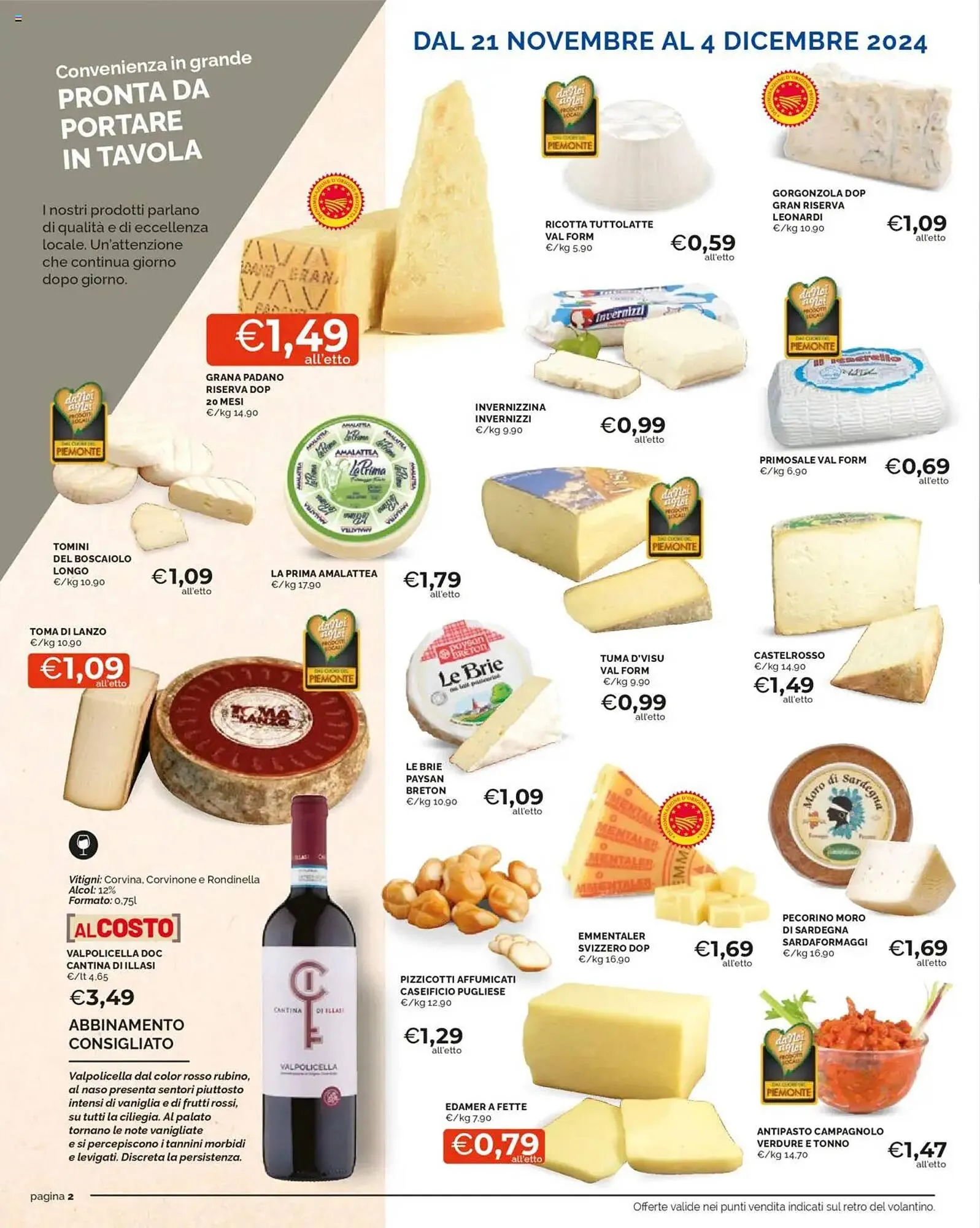 Volantino Mercatò da 21 novembre a 4 dicembre di 2024 - Pagina del volantino 2