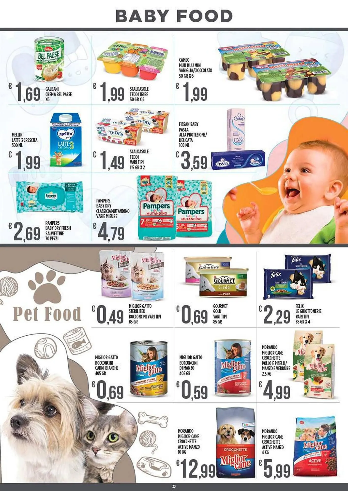 Volantino Supermercato Pollio da 15 aprile a 28 aprile di 2024 - Pagina del volantino 20