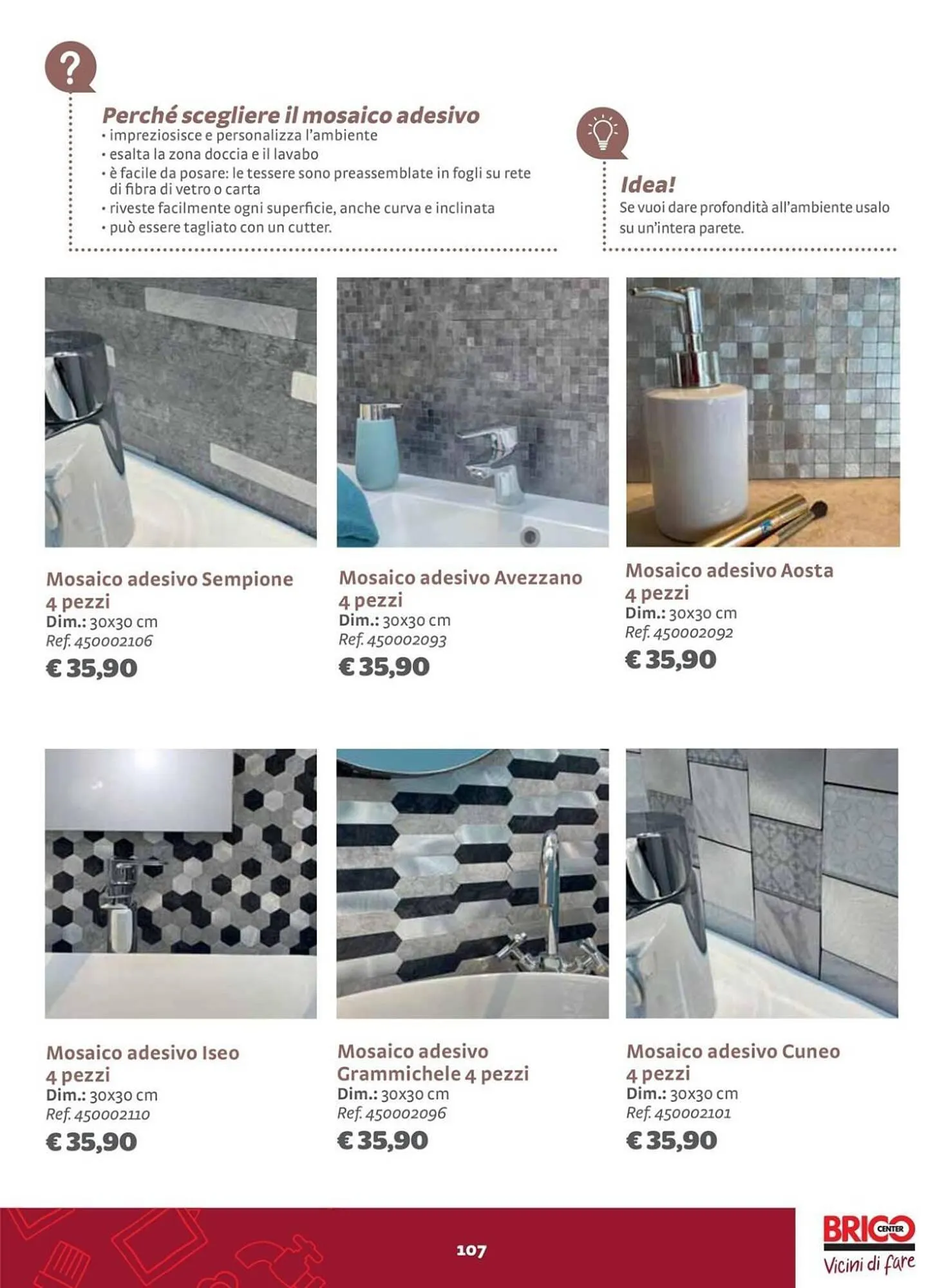 Volantino Bricocenter da 14 giugno a 31 dicembre di 2023 - Pagina del volantino 107