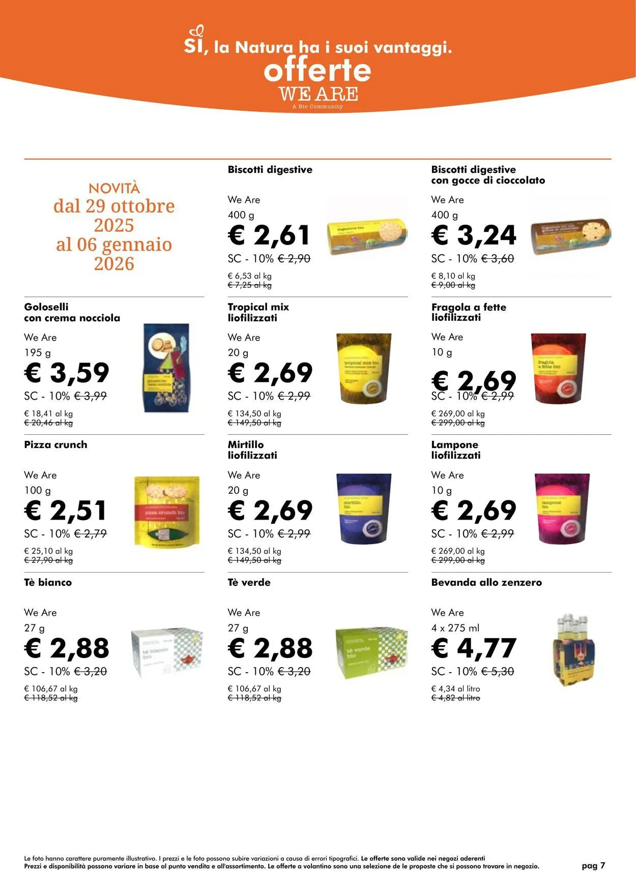 Natura Sì Volantino attuale da 15 gennaio a 29 gennaio di 2026 - Pagina del volantino 7