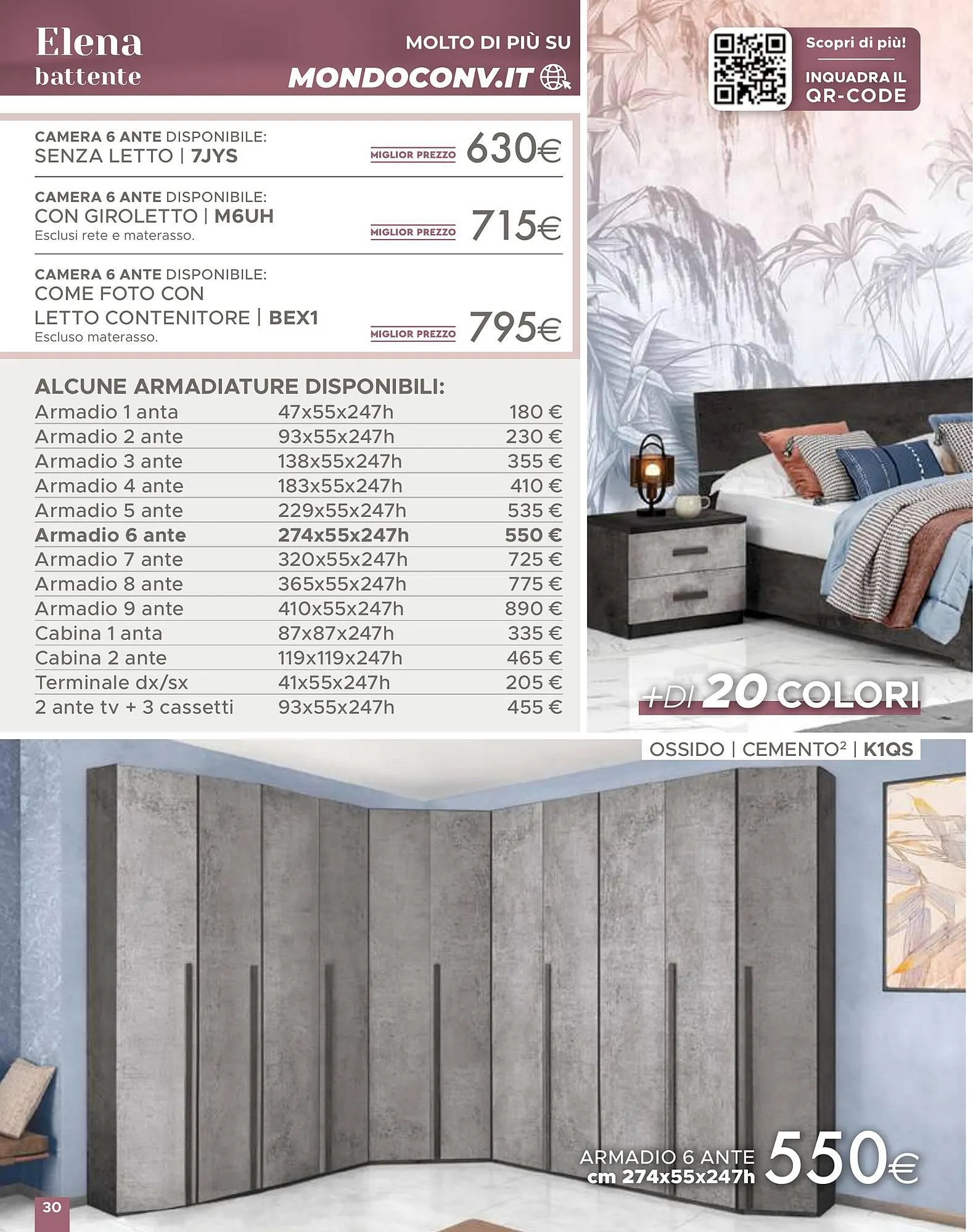 Volantino Mondo Convenienza da 1 aprile a 1 settembre di 2024 - Pagina del volantino 30