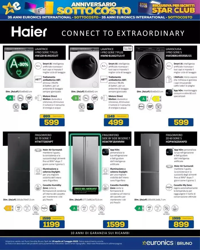 Anniversario sottocosto da 23 aprile a 7 maggio di 2025 - Pagina del volantino 35