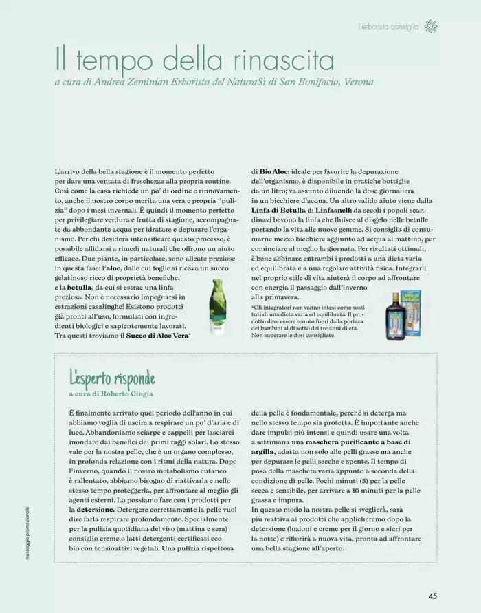 Primavera, una rinscita da condividere da 1 marzo a 30 aprile di 2025 - Pagina del volantino 45