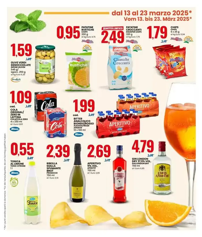 Speciale Aperitivo da 13 marzo a 23 marzo di 2025 - Pagina del volantino 9