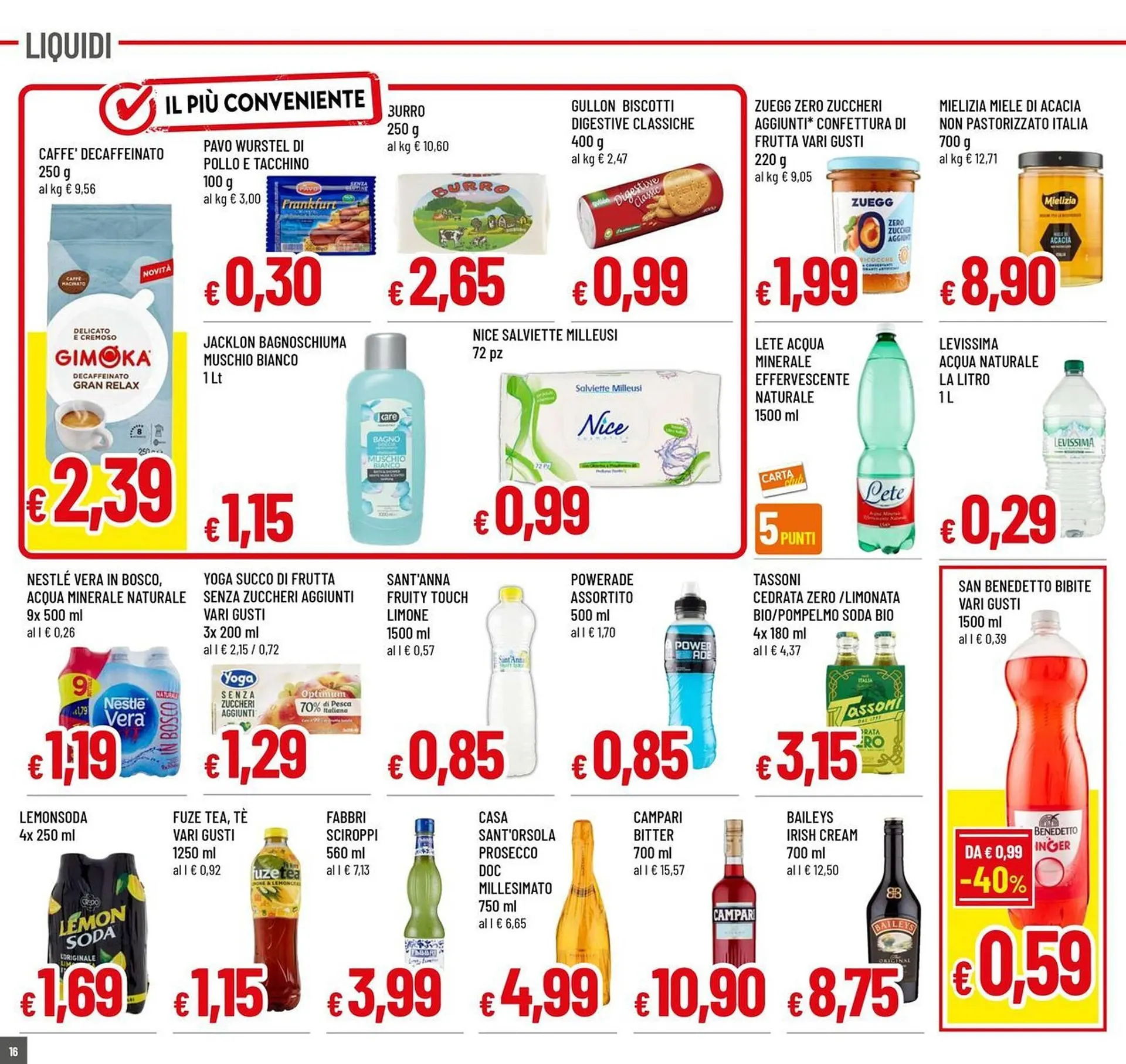 Volantino A&O da 3 luglio a 16 luglio di 2025 - Pagina del volantino 16