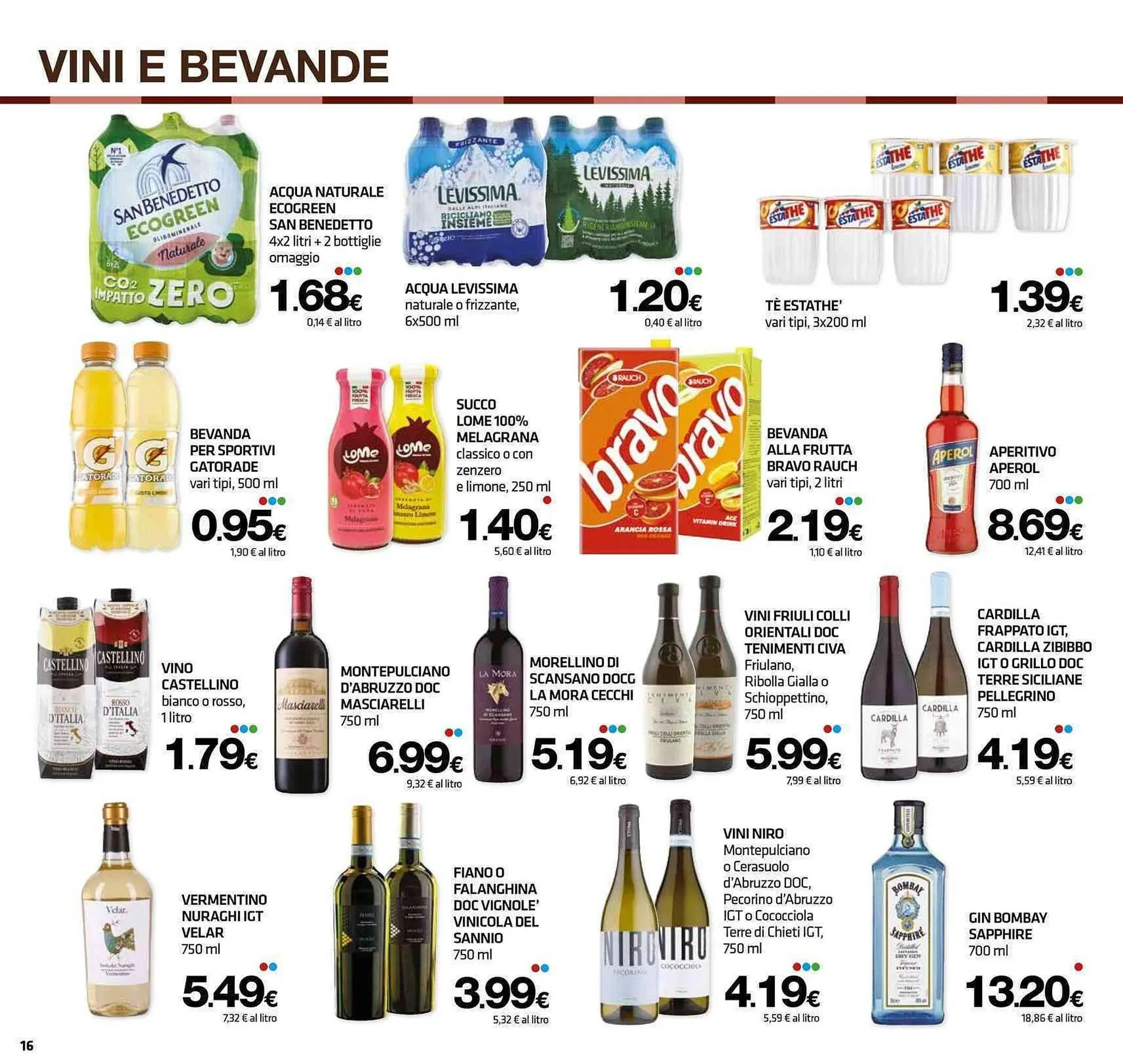 Volantino Superconti da 5 giugno a 18 giugno di 2025 - Pagina del volantino 16