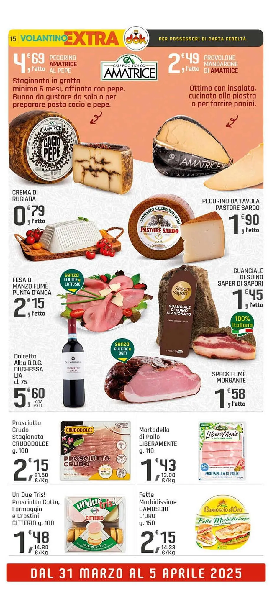 Volantino Supermercati Dok da 24 marzo a 5 aprile di 2025 - Pagina del volantino 15