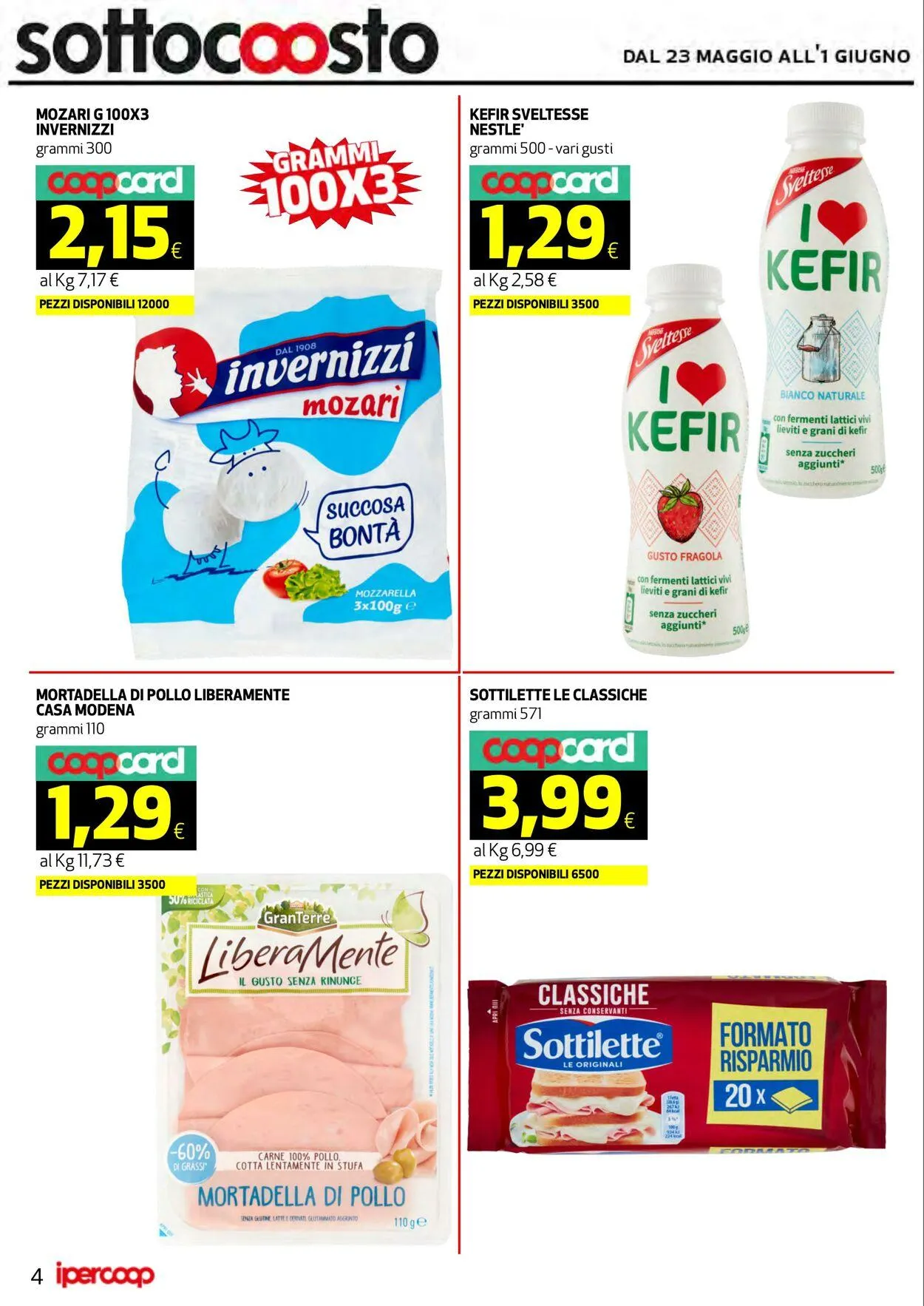 Coop Volantino attuale da 23 maggio a 3 giugno di 2025 - Pagina del volantino 4