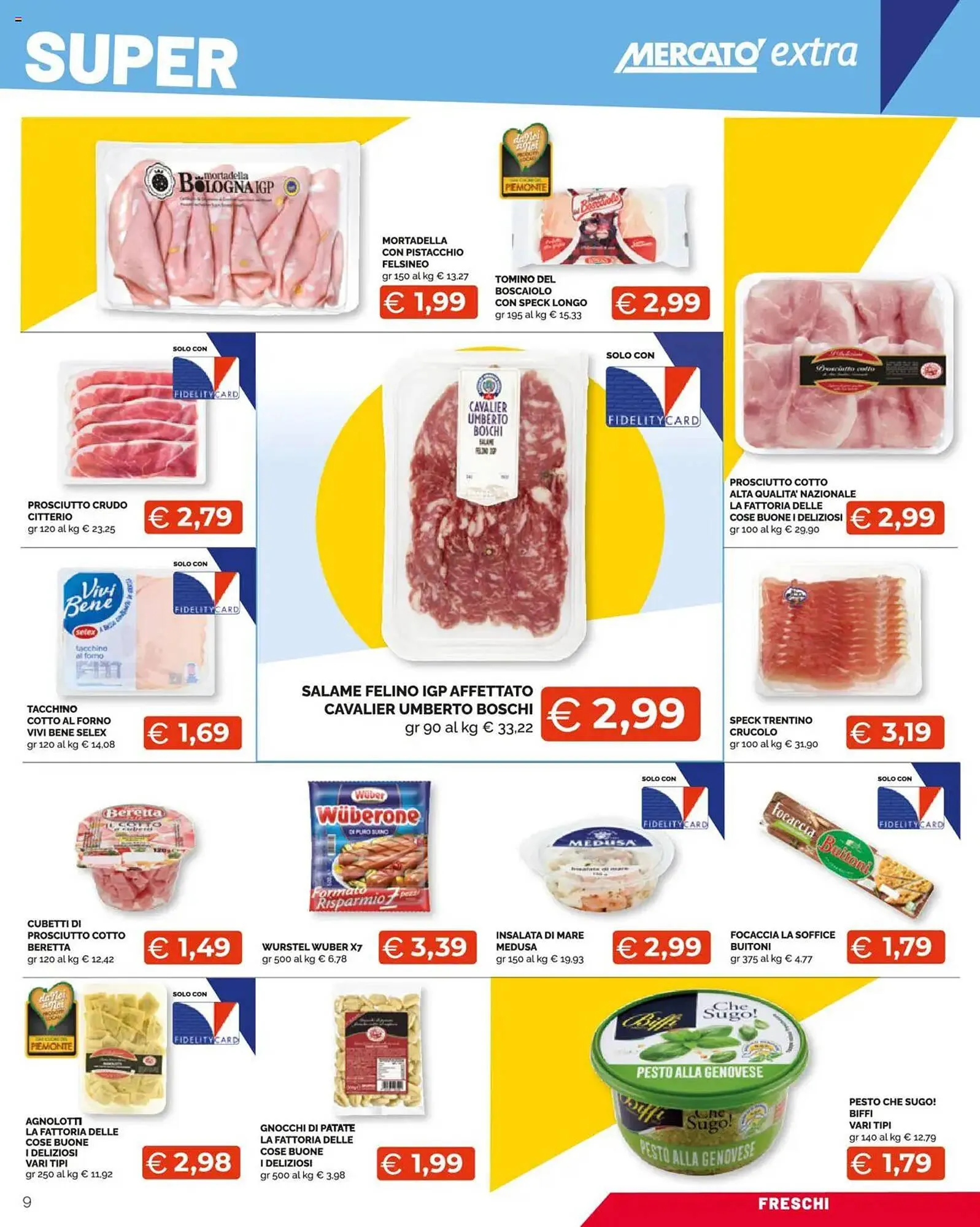 Volantino Mercatò Extra da 27 marzo a 6 aprile di 2025 - Pagina del volantino 9
