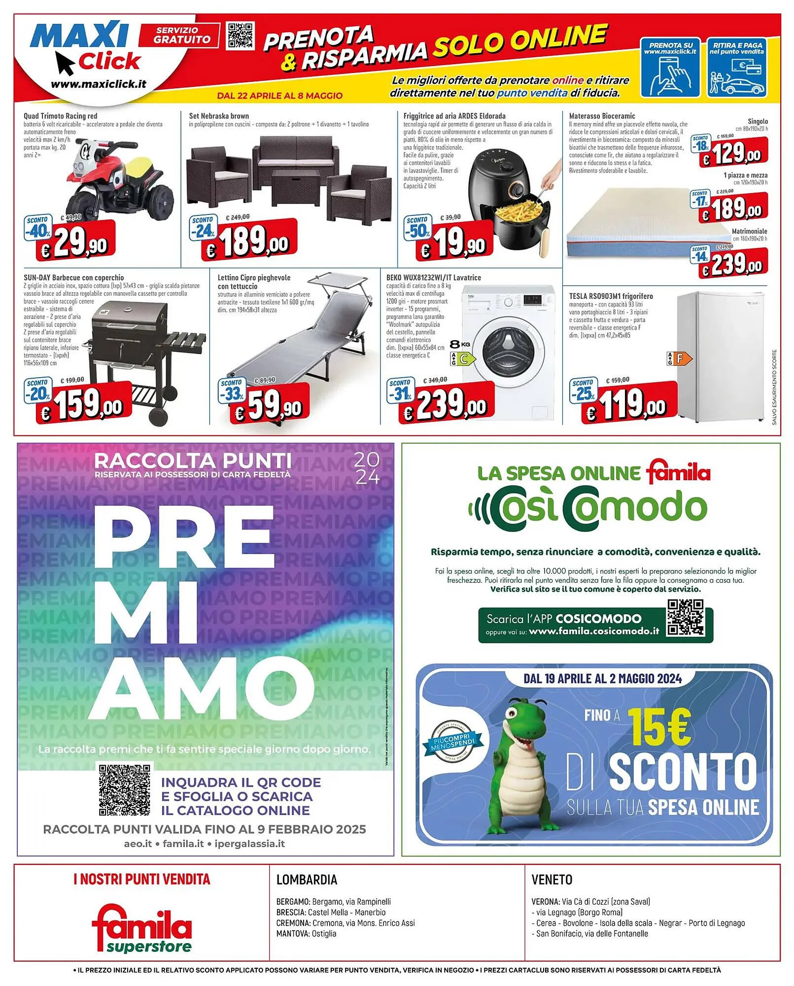 Volantino Famila Superstore da 22 aprile a 8 maggio di 2024 - Pagina del volantino 24