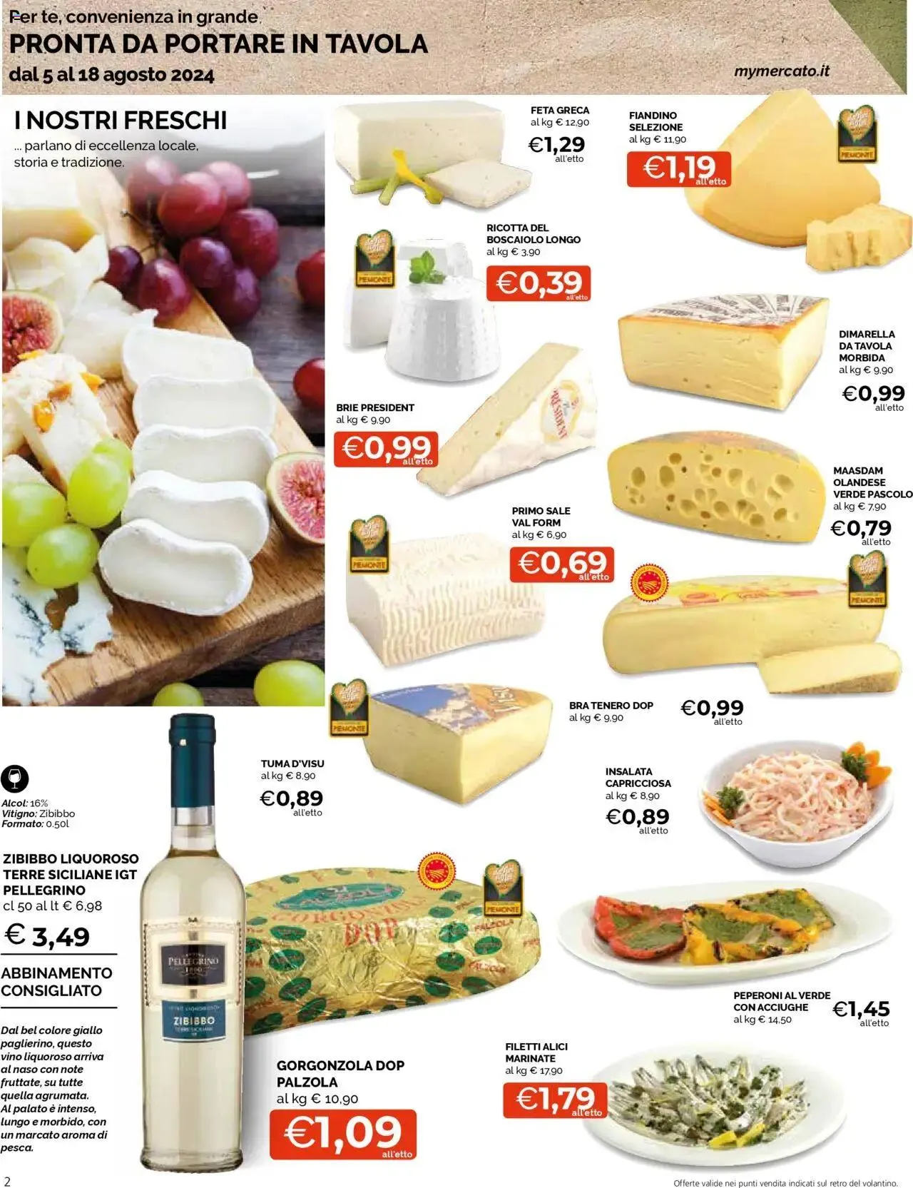 Volantino Mercatò Local da 5 agosto a 18 agosto di 2024 - Pagina del volantino 2