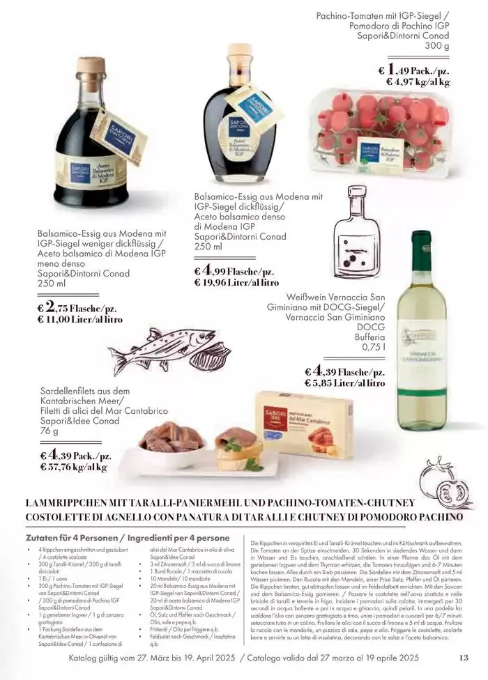 Pasqua dal gusto sorprendente da 27 marzo a 19 aprile di 2025 - Pagina del volantino 13