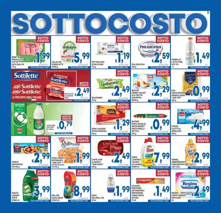 SOTTOCOSTO da 1 aprile a 10 aprile di 2025 - Pagina del volantino 3