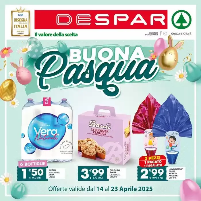 Buona Pasqua da 14 aprile a 23 aprile di 2025 - Pagina del volantino 1