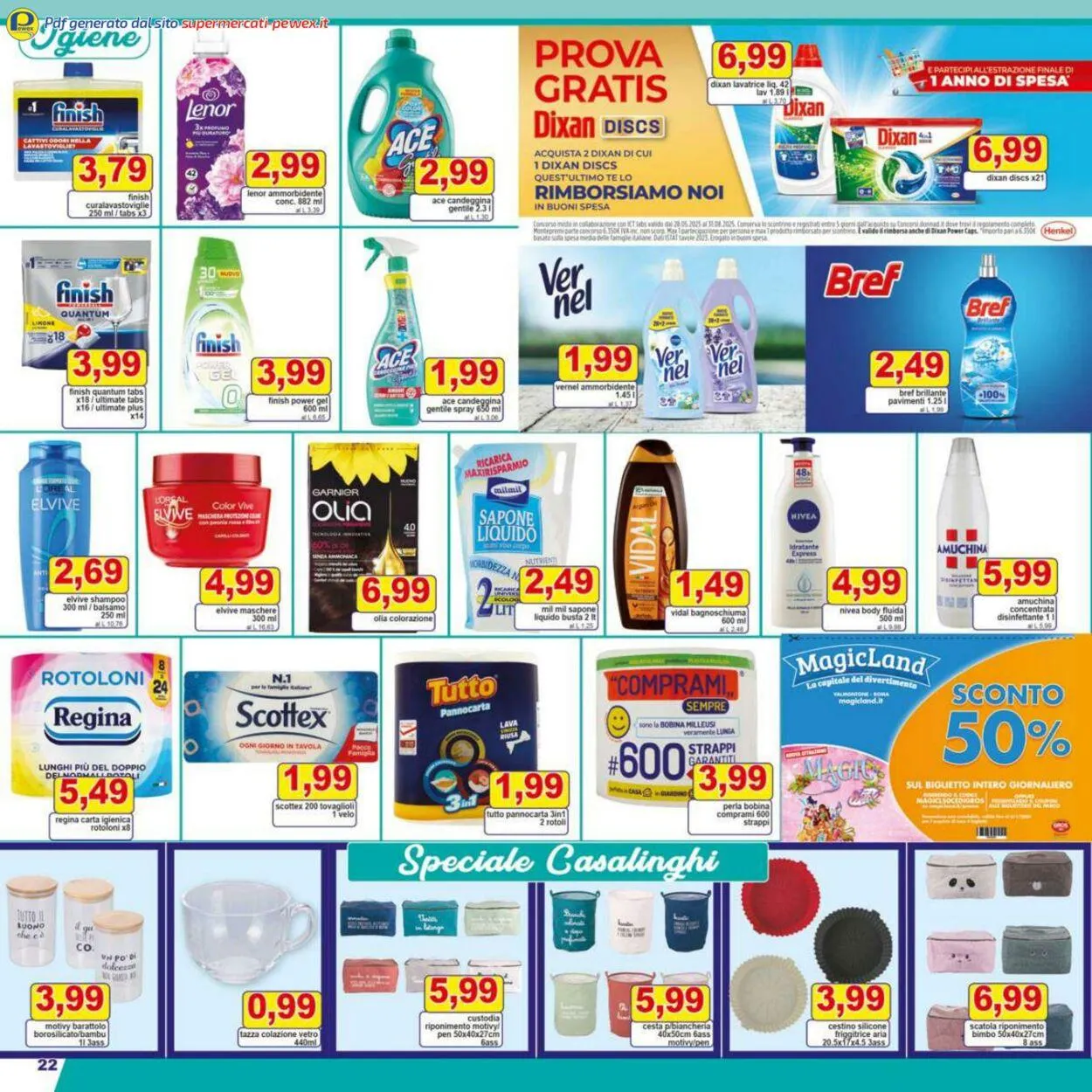 Pewex Volantino attuale da 2 settembre a 16 settembre di 2025 - Pagina del volantino 22
