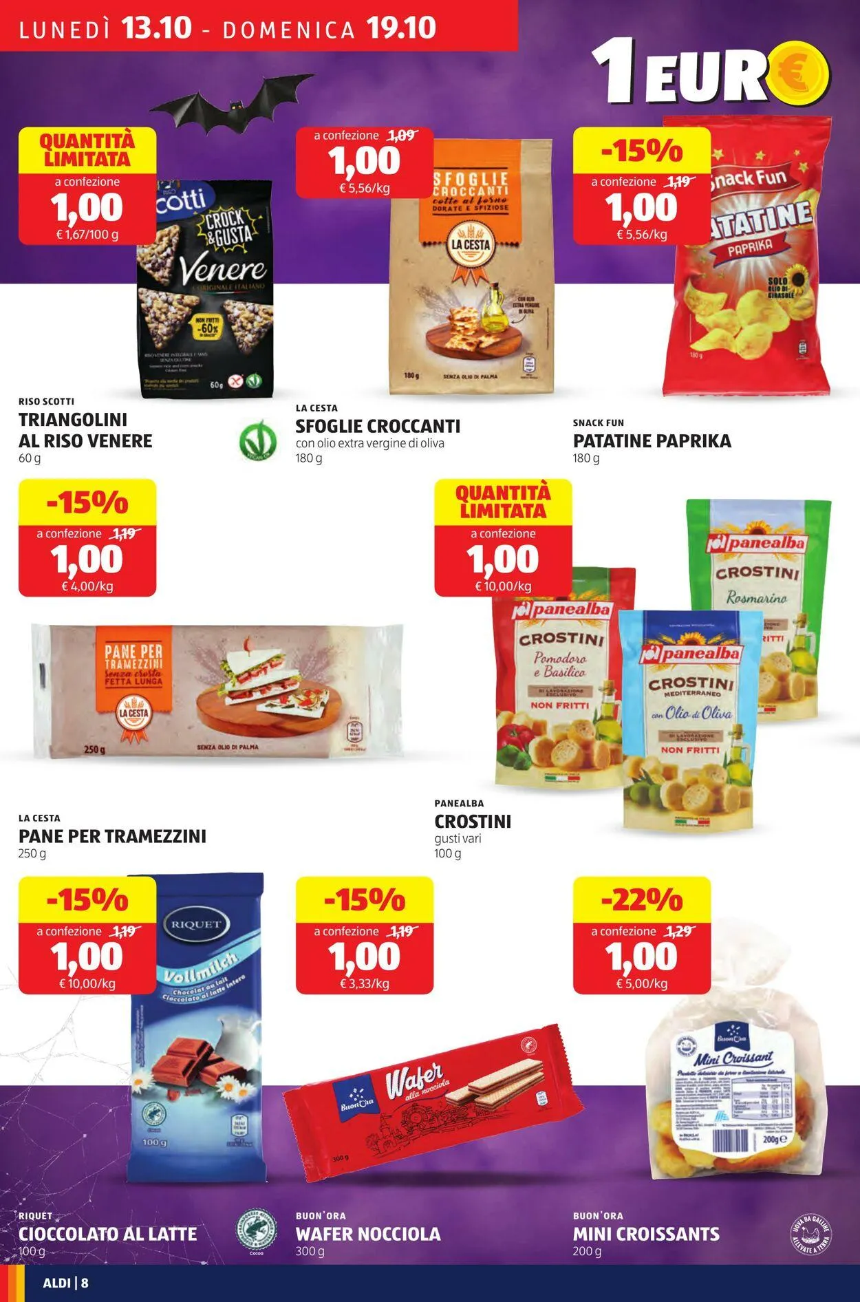 Aldi Volantino attuale da 13 ottobre a 19 ottobre di 2025 - Pagina del volantino 8