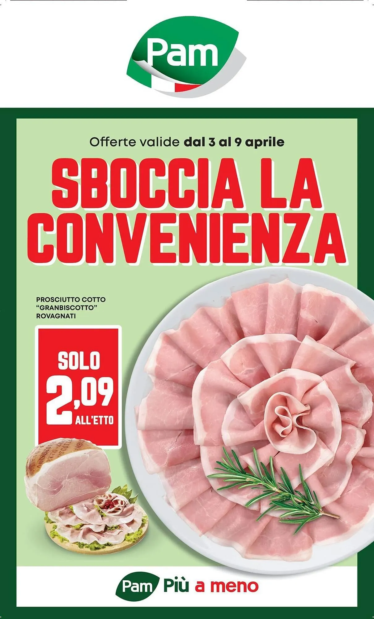 Volantino Pam da 3 aprile a 9 aprile di 2025 - Pagina del volantino 1