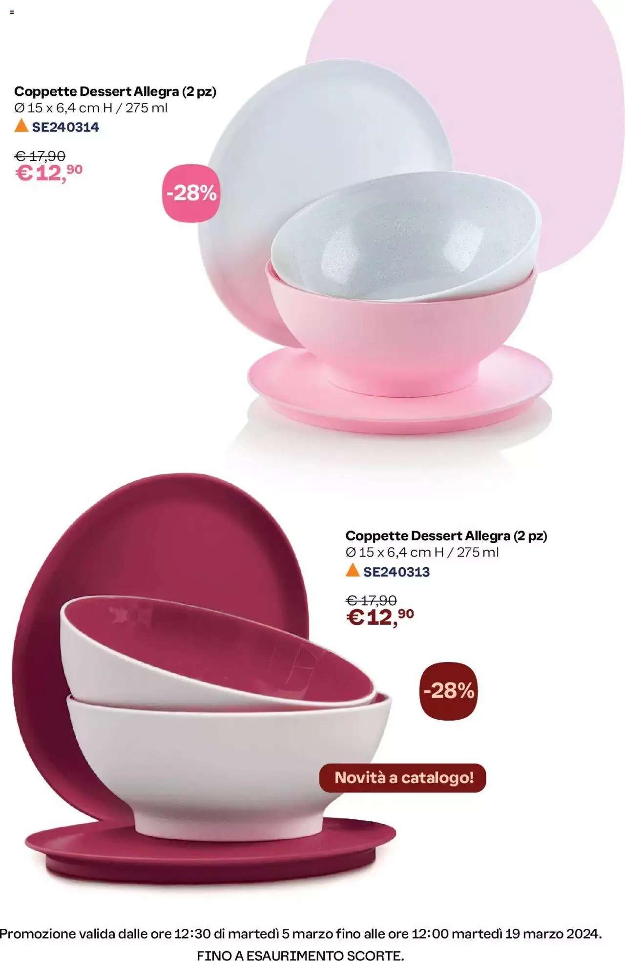 Volantino Tupperware - Speciale bomboniere da 5 marzo a 19 marzo di 2024 - Pagina del volantino 5