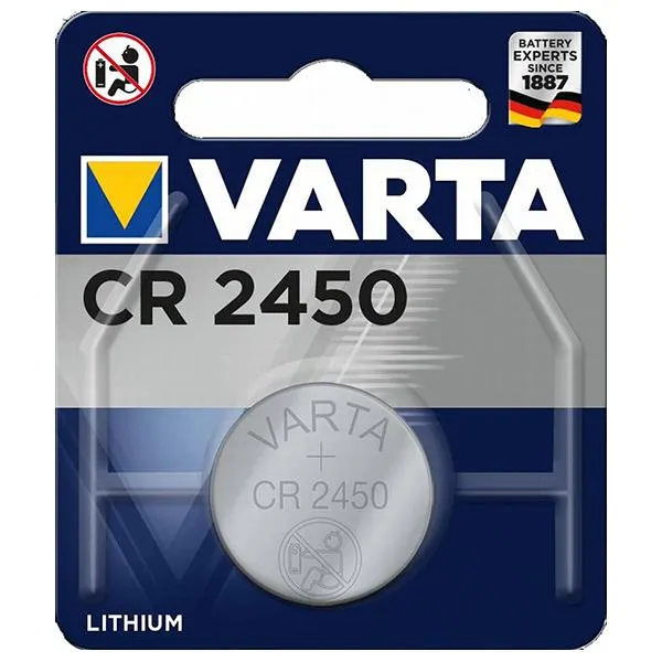 Batteria al Litio VARTA CR2450 – 3V