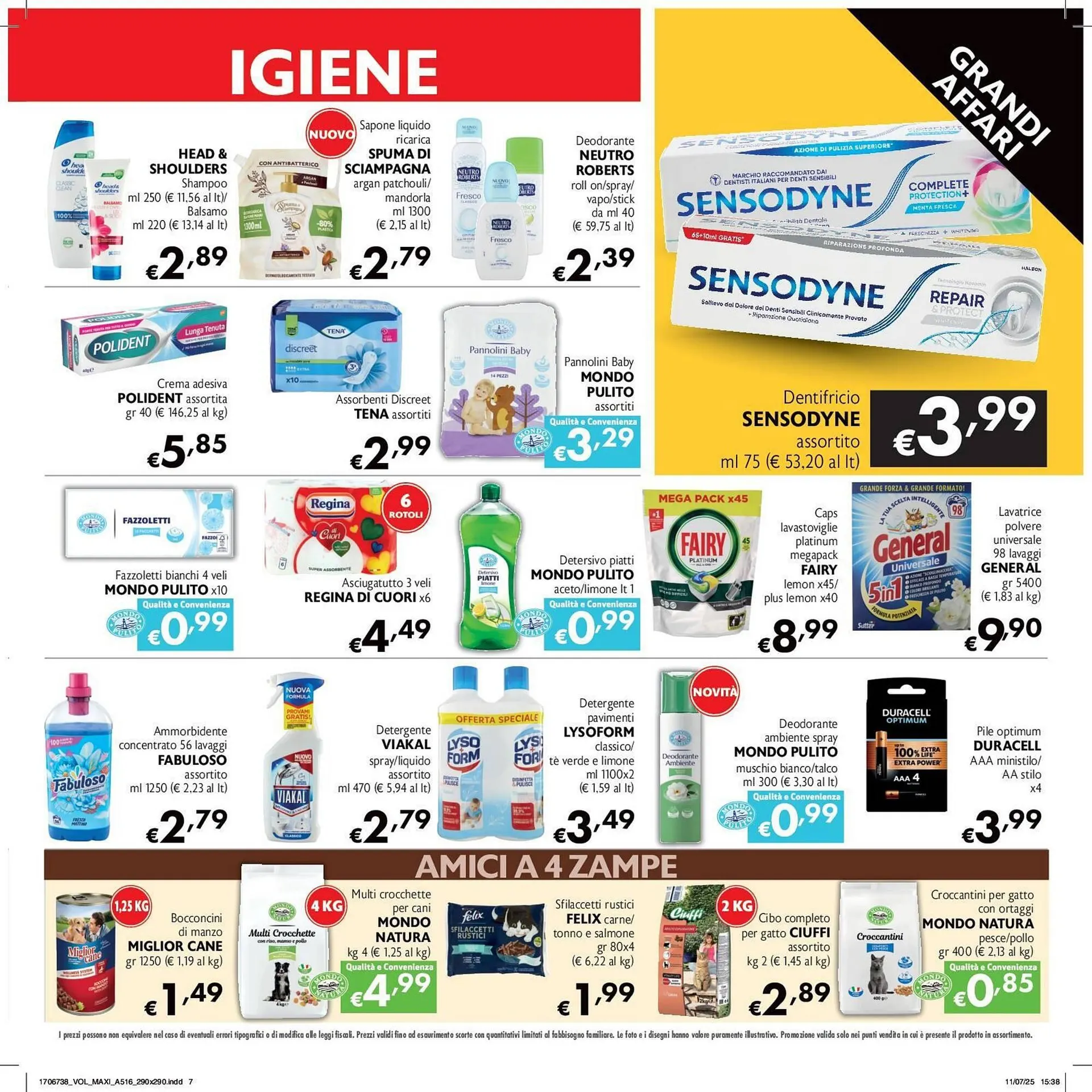 Volantino SuperW da 31 luglio a 13 agosto di 2025 - Pagina del volantino 7