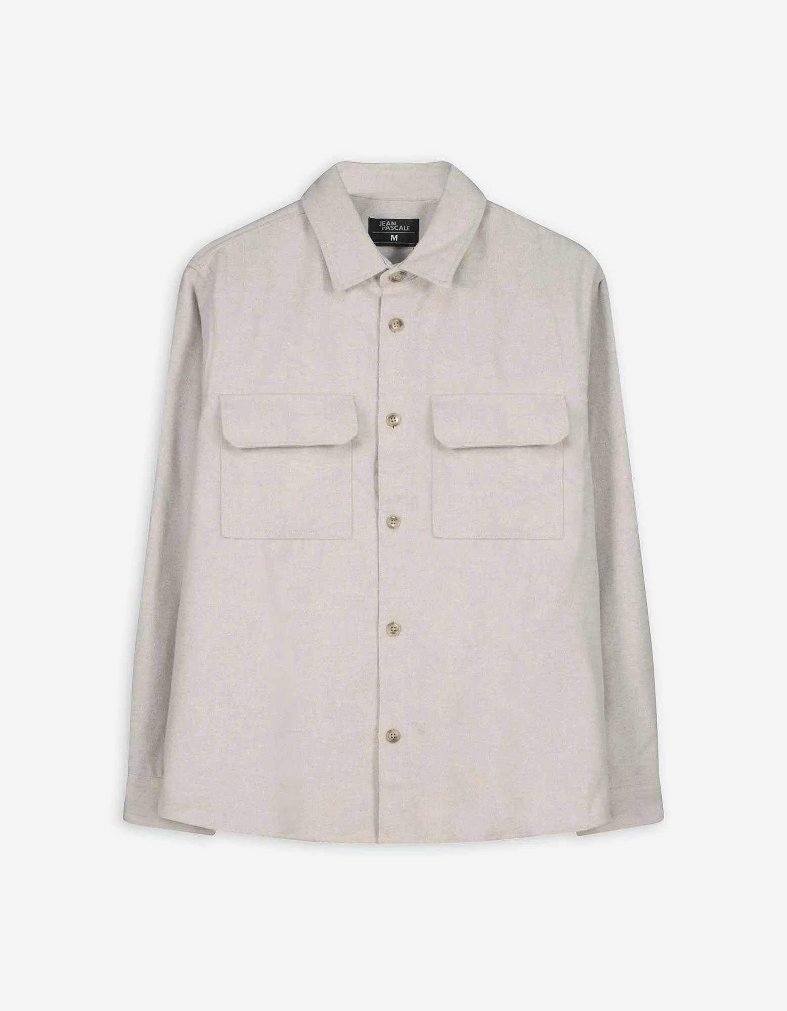 Camicia - Effetto lana - beige