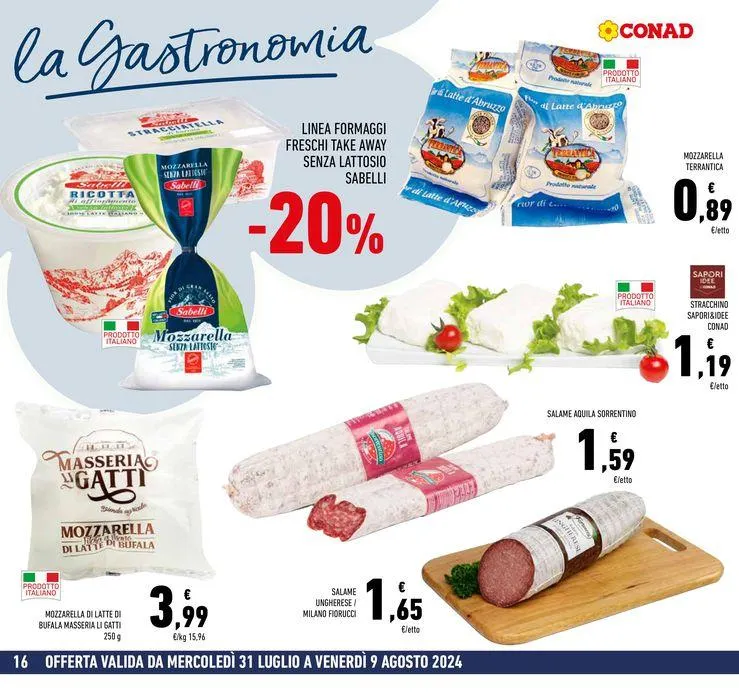 Apre a Francavilla al Mare da 31 luglio a 3 agosto di 2024 - Pagina del volantino 16