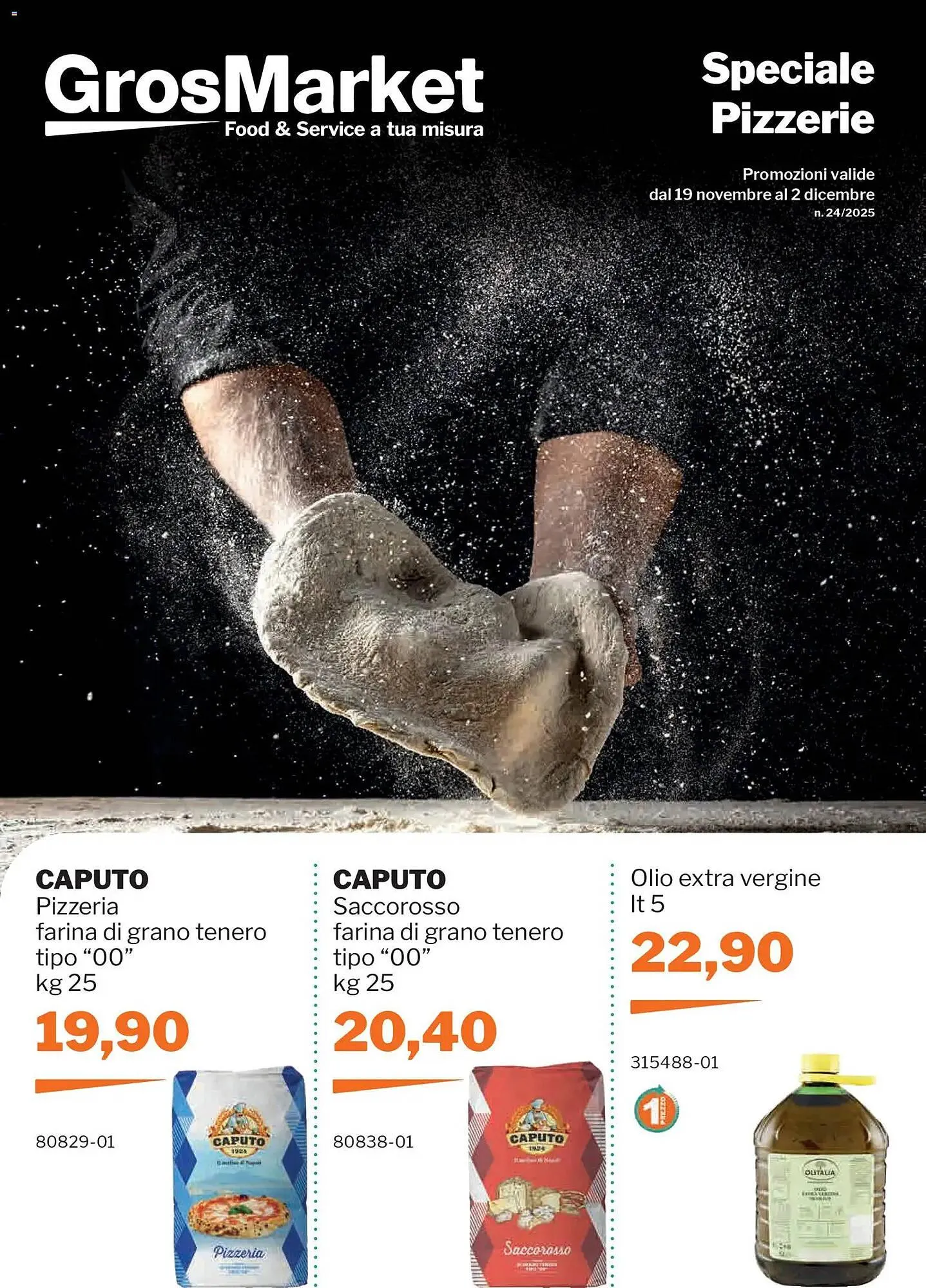 Volantino GrosMarket da 19 novembre a 2 dicembre di 2025 - Pagina del volantino 1