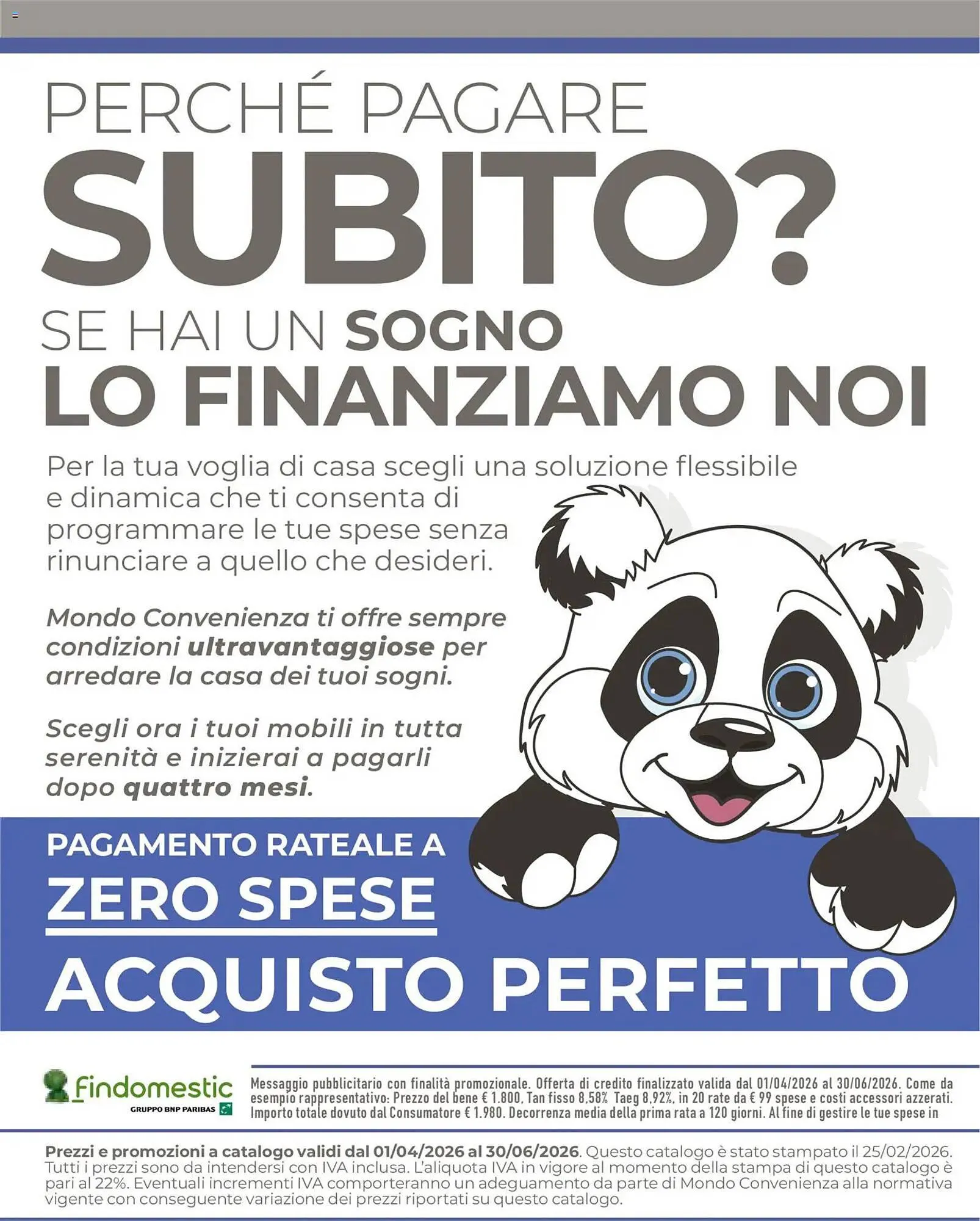 Volantino Mondo Convenienza da 1 aprile a 30 giugno di 2026 - Pagina del volantino 2