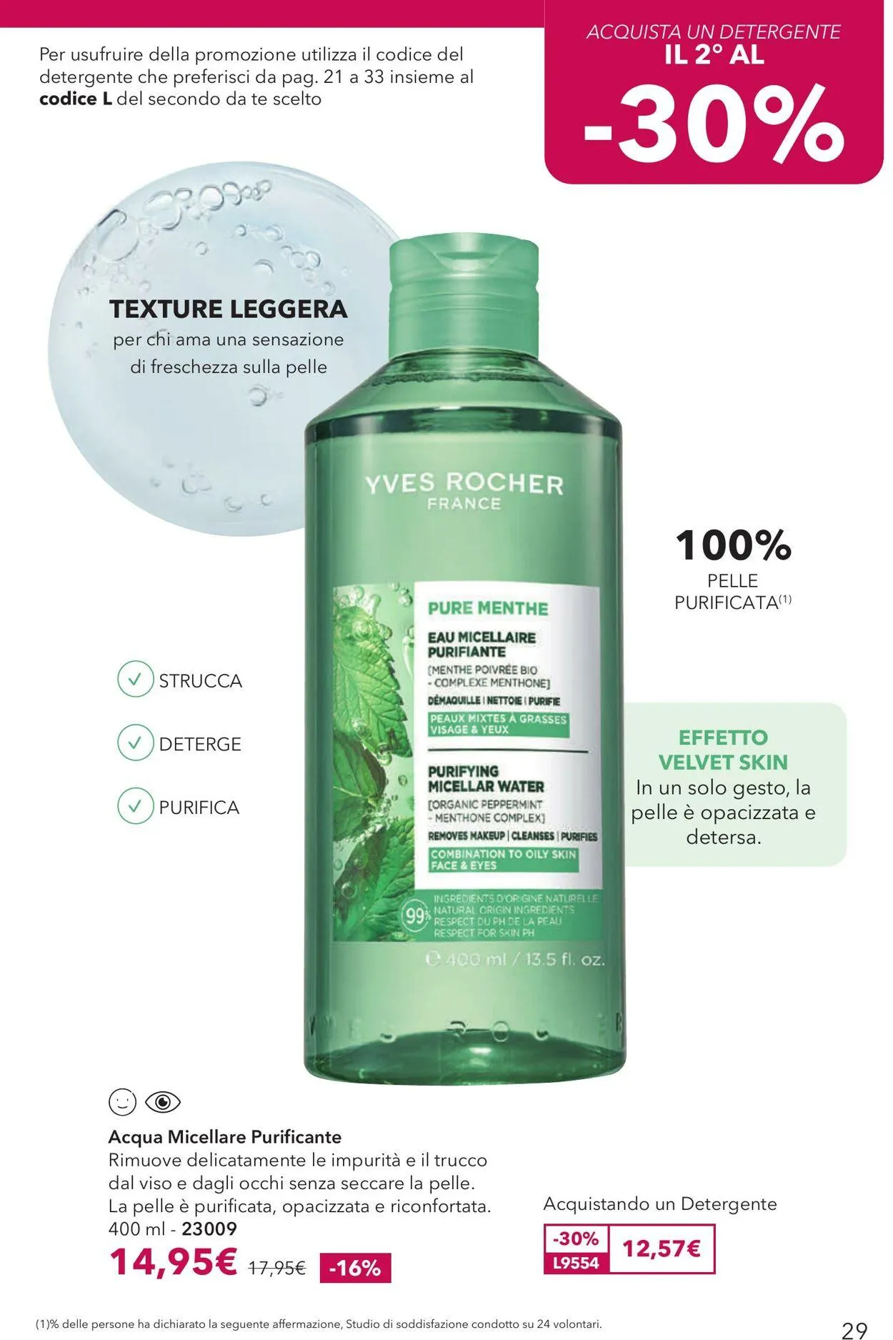 Yves Rocher Volantino attuale da 11 settembre a 25 settembre di 2025 - Pagina del volantino 29
