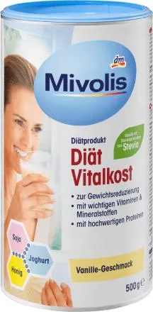 Pasto dietetico sostitutivo in polvere gusto vaniglia, 500 g