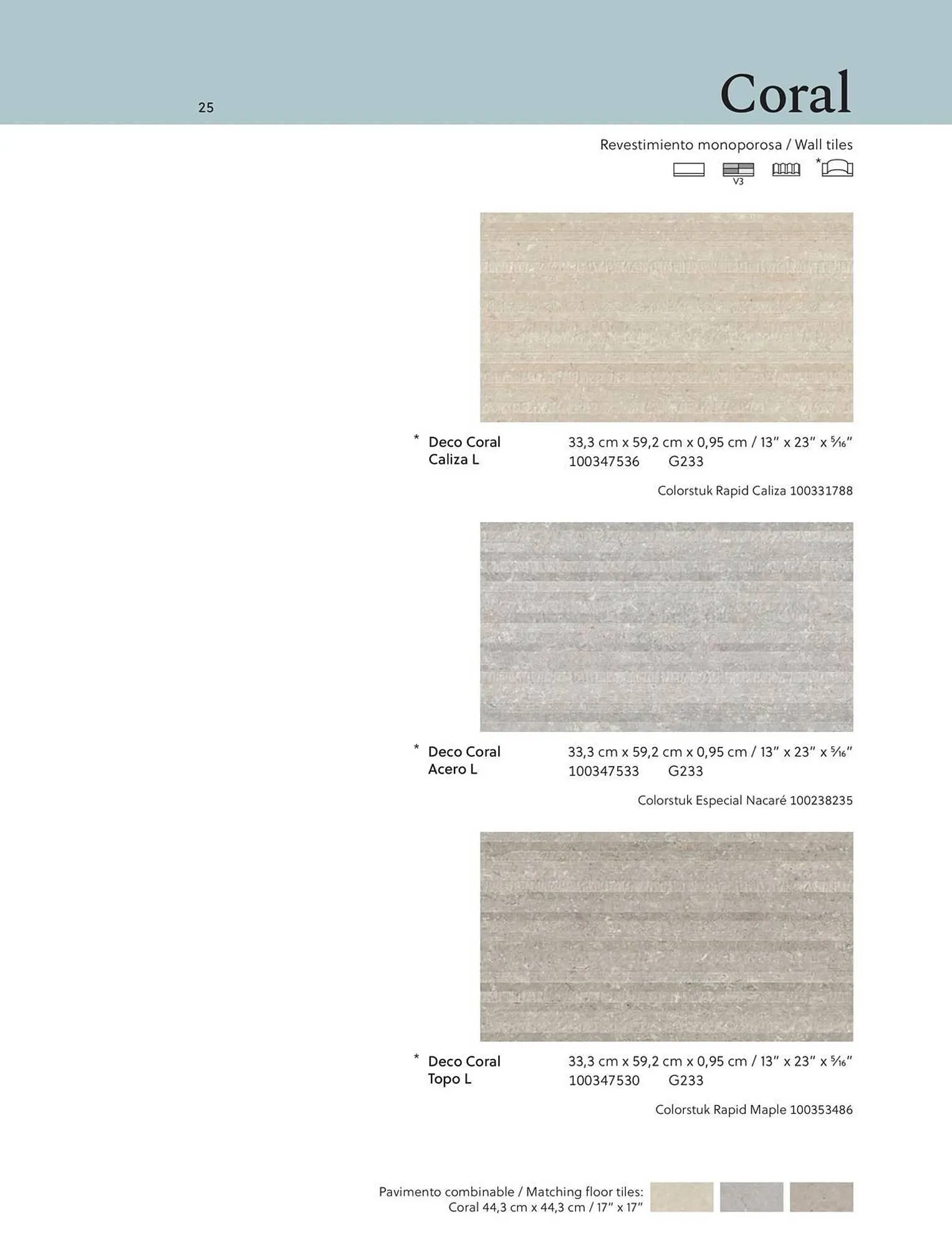 Catalogue Porcelanosa du 27 juin au 31 décembre 2025 - Catalogue page 25