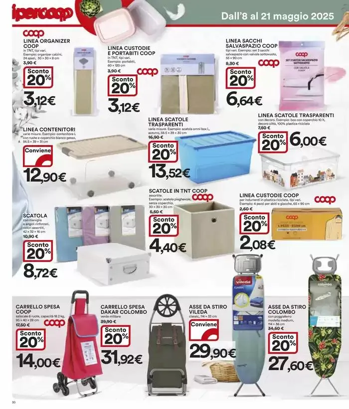 Grandi marche da 8 maggio a 21 maggio di 2025 - Pagina del volantino 30