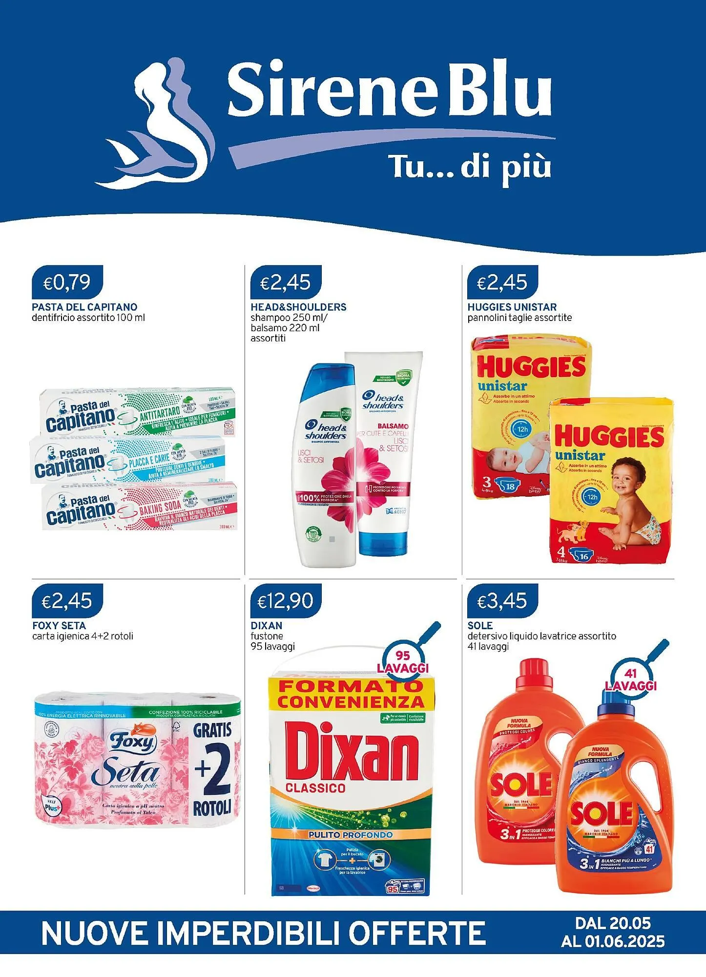 Volantino Sirene Blu da 20 maggio a 1 giugno di 2025 - Pagina del volantino 1