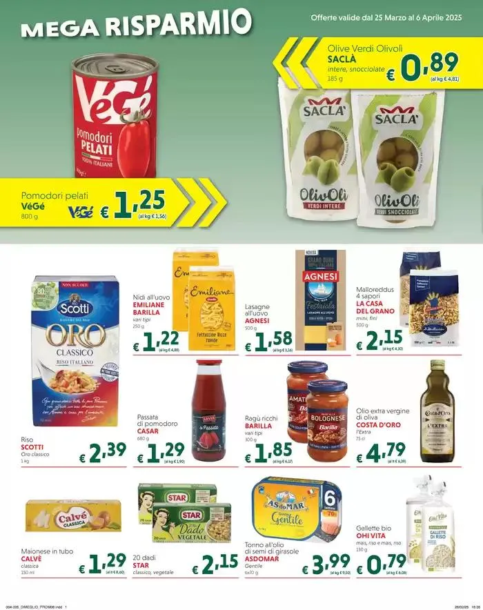 Offerte valide dal 25 marzo al 6 aprile da 25 marzo a 6 aprile di 2025 - Pagina del volantino 4