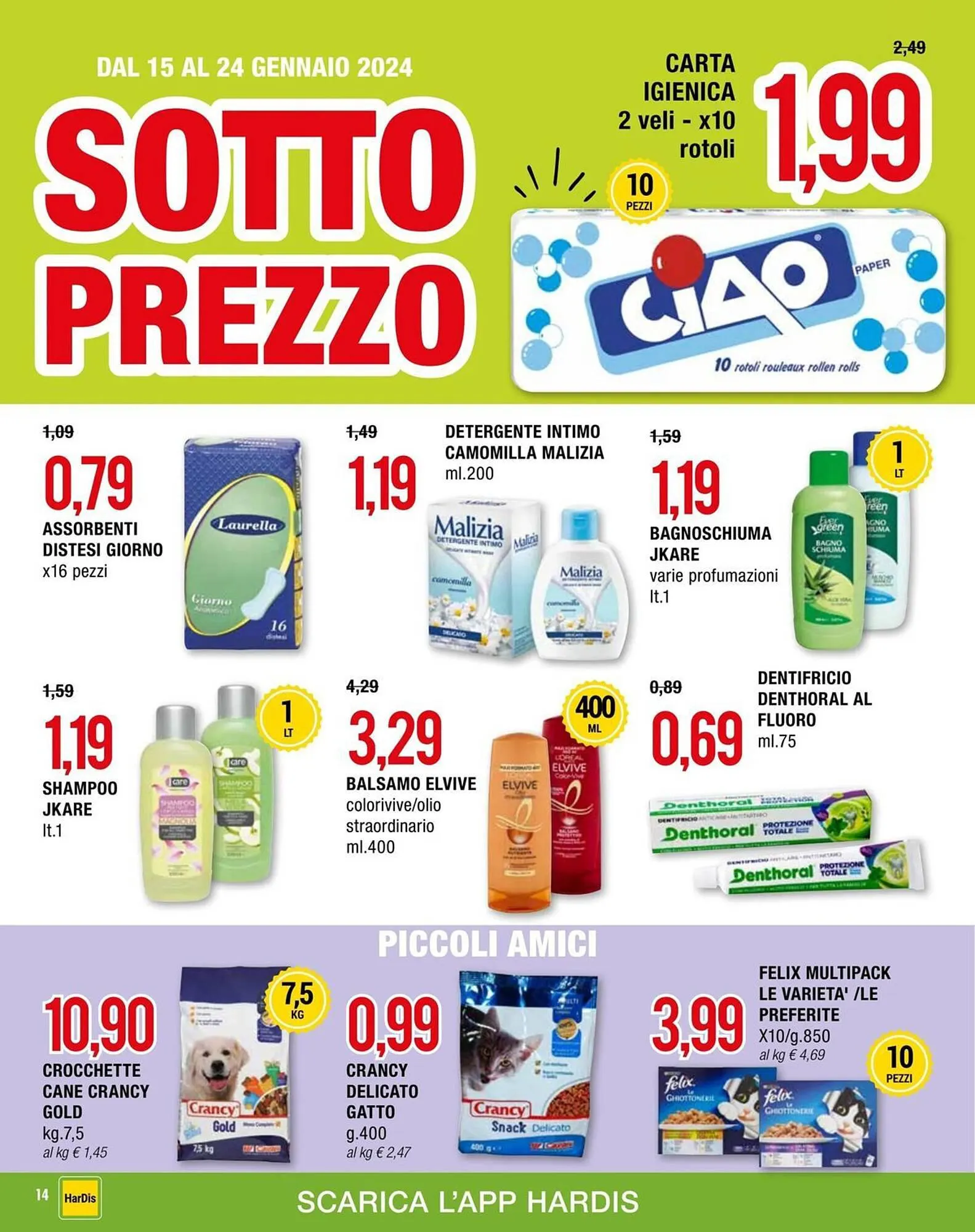 Volantino Hardis da 15 gennaio a 24 gennaio di 2024 - Pagina del volantino 30