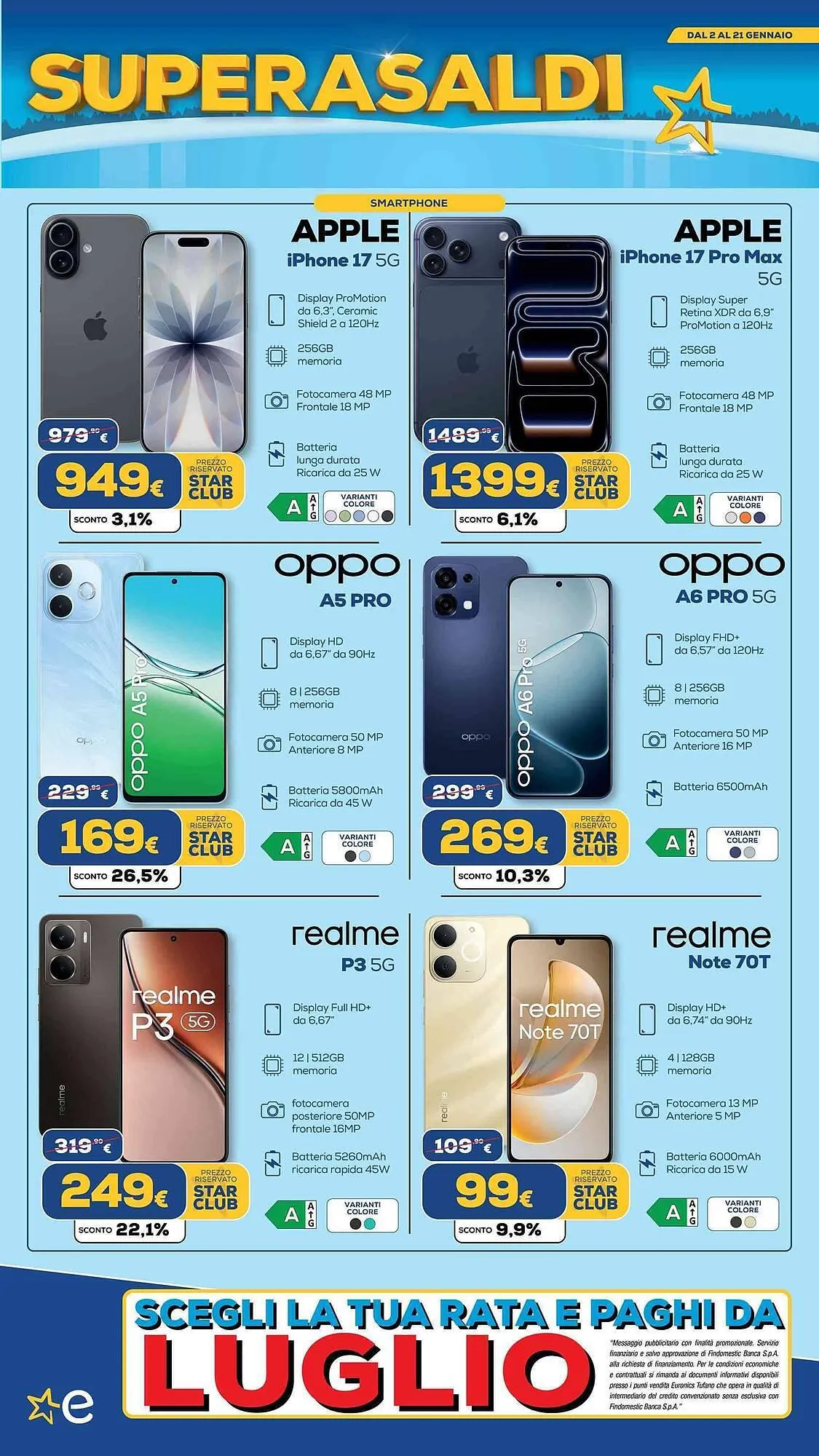 Volantino Euronics da 5 gennaio a 21 gennaio di 2026 - Pagina del volantino 10